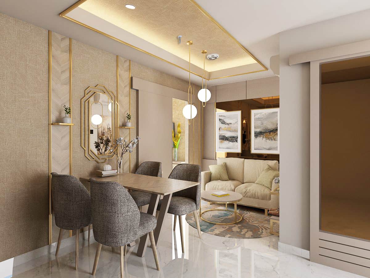 88 Avenue Dining Area 4 Seater