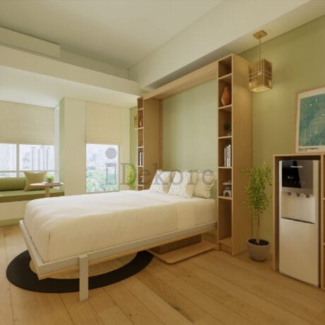 rangka tempat tidur murphy bed