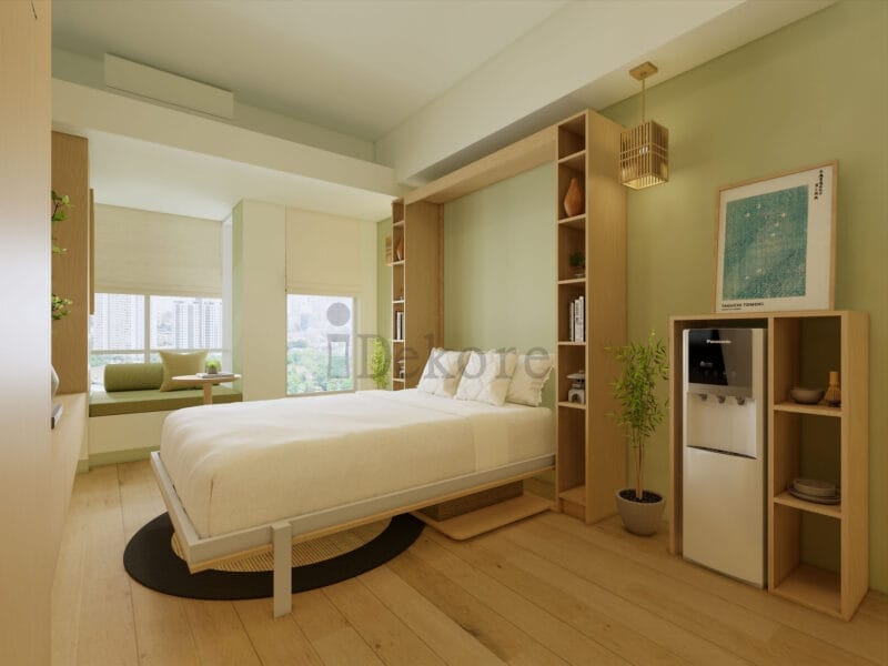 rangka tempat tidur murphy bed