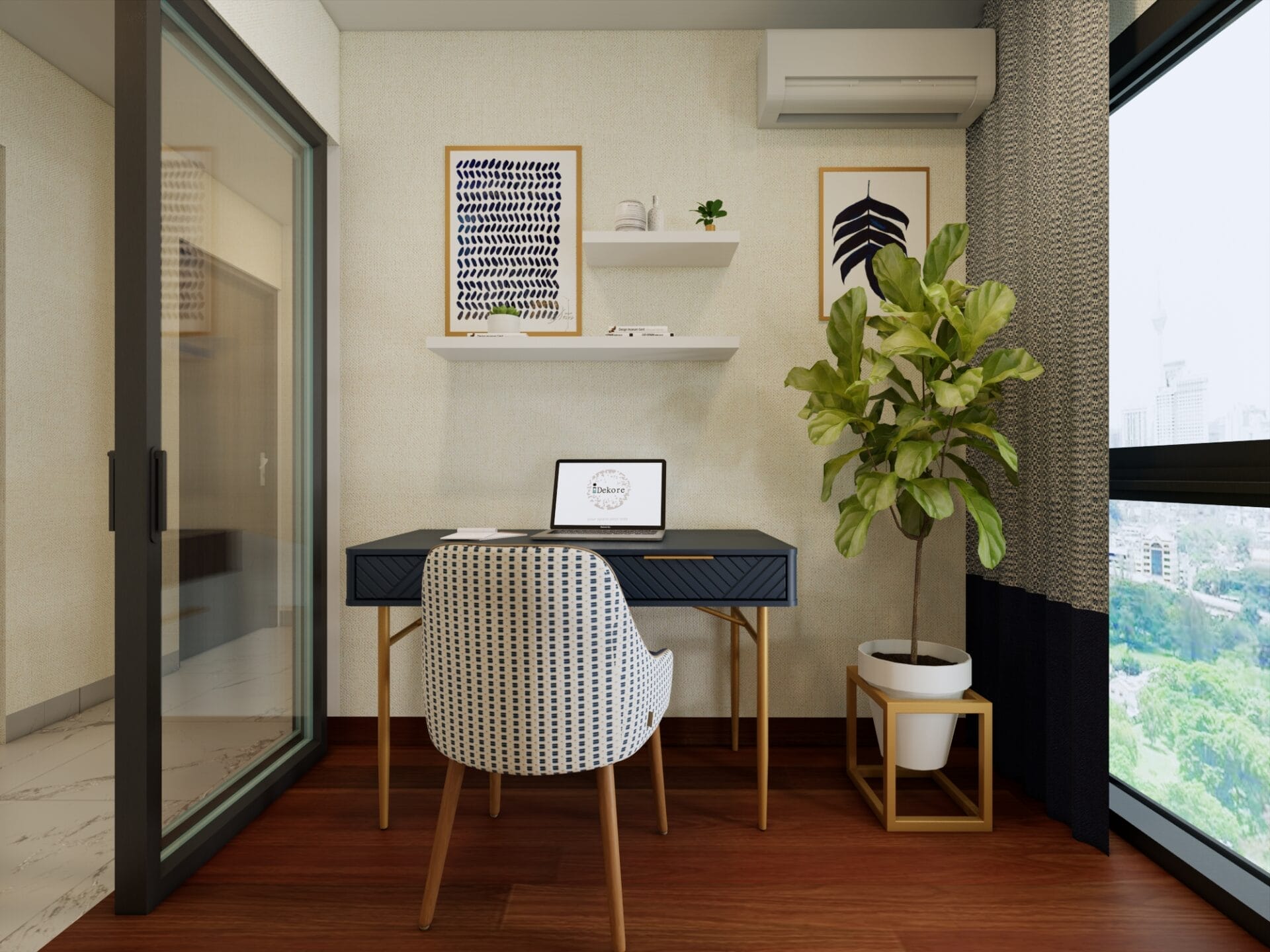 Graha Golf 3rd Bed_Work Desk