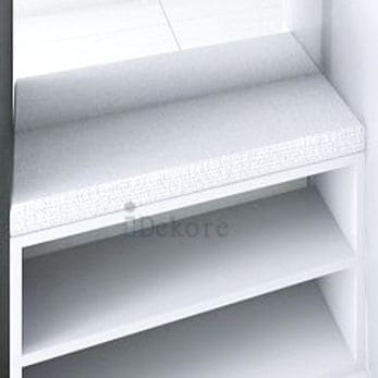 Metro Shoe Rack - Cool Grey & Indulge Feather