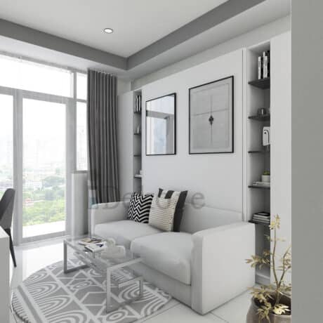 Curtain + Vitrage set Living Room