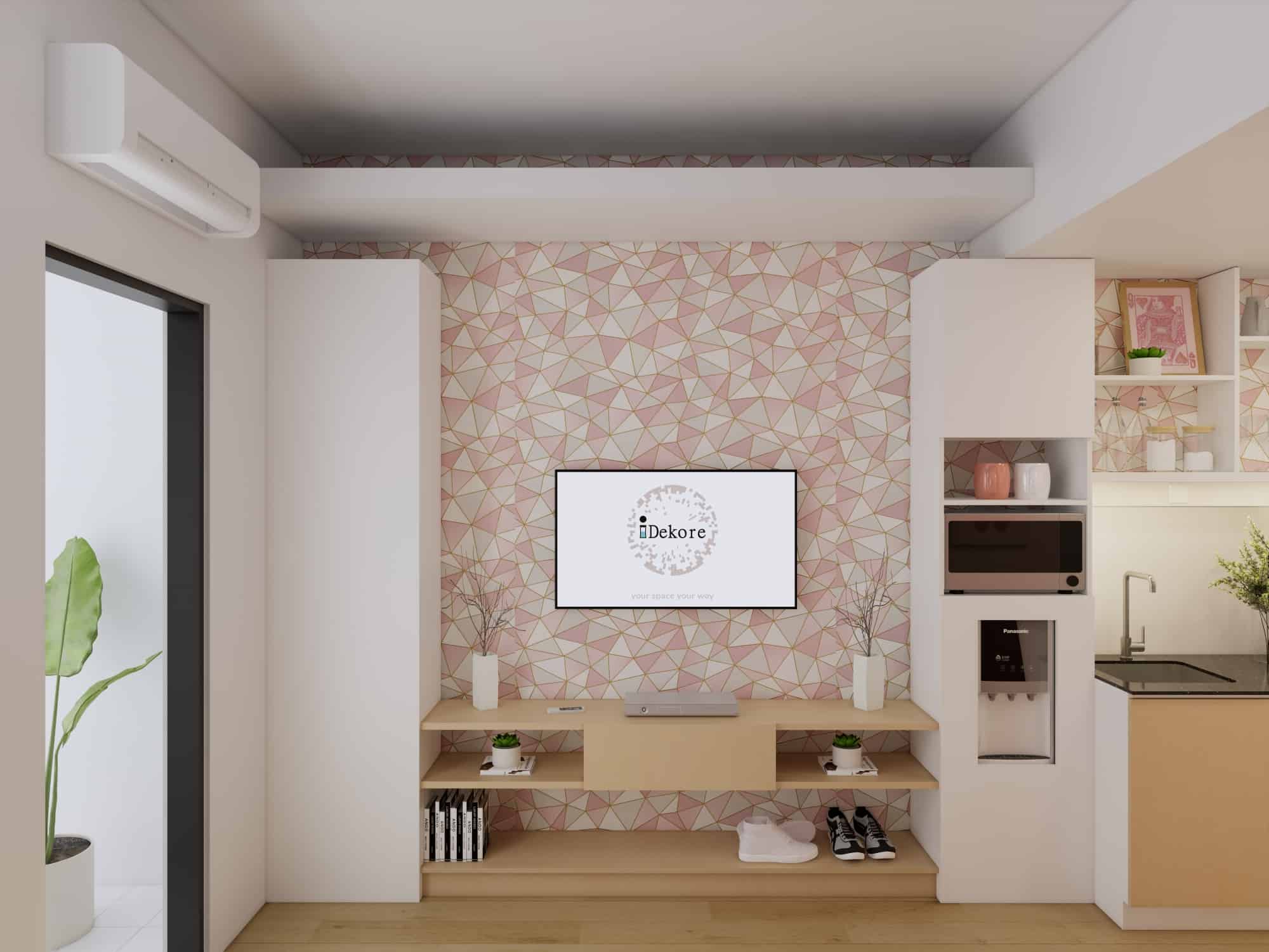 Vittorio Pink TV Cab
