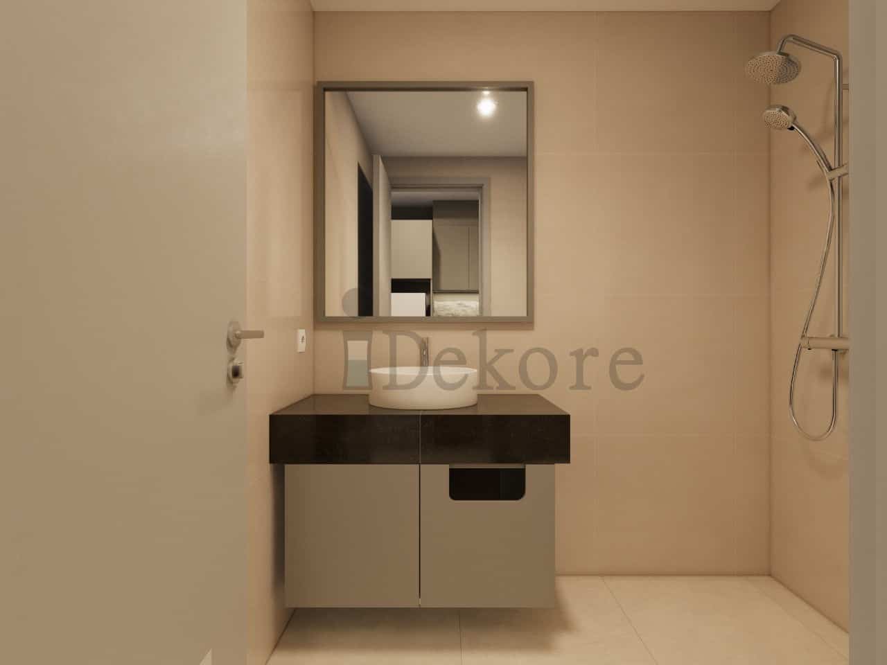 Kabinet Kamar Mandi + Kaca