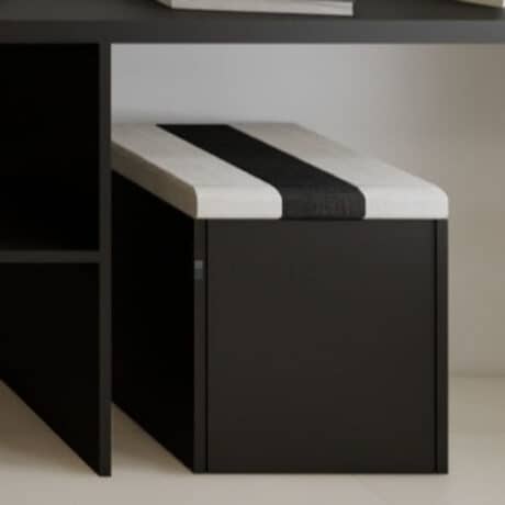 Ottoman Square Shape at Living Room