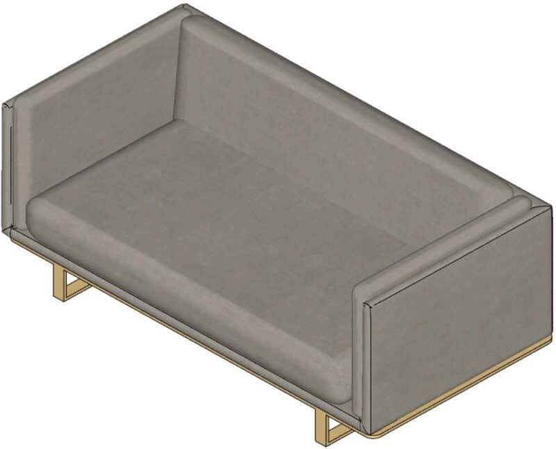 Sofa 2 seater – Boho