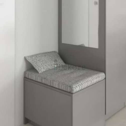 Paxton Entry Bench - Baltic Grey