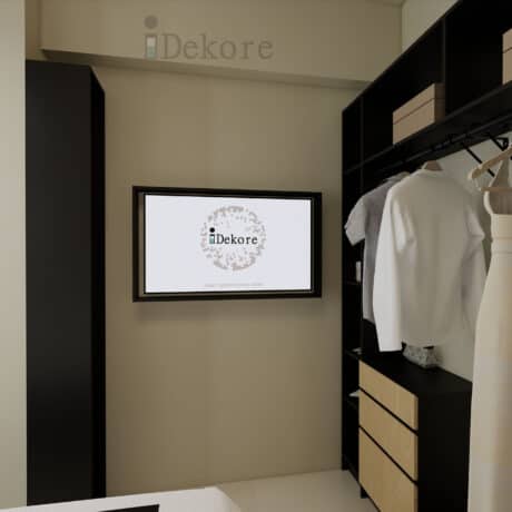 Frame TV Master Bedroom