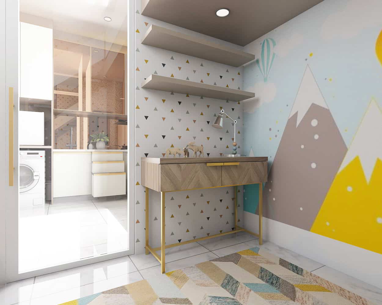 Desk Kids room
