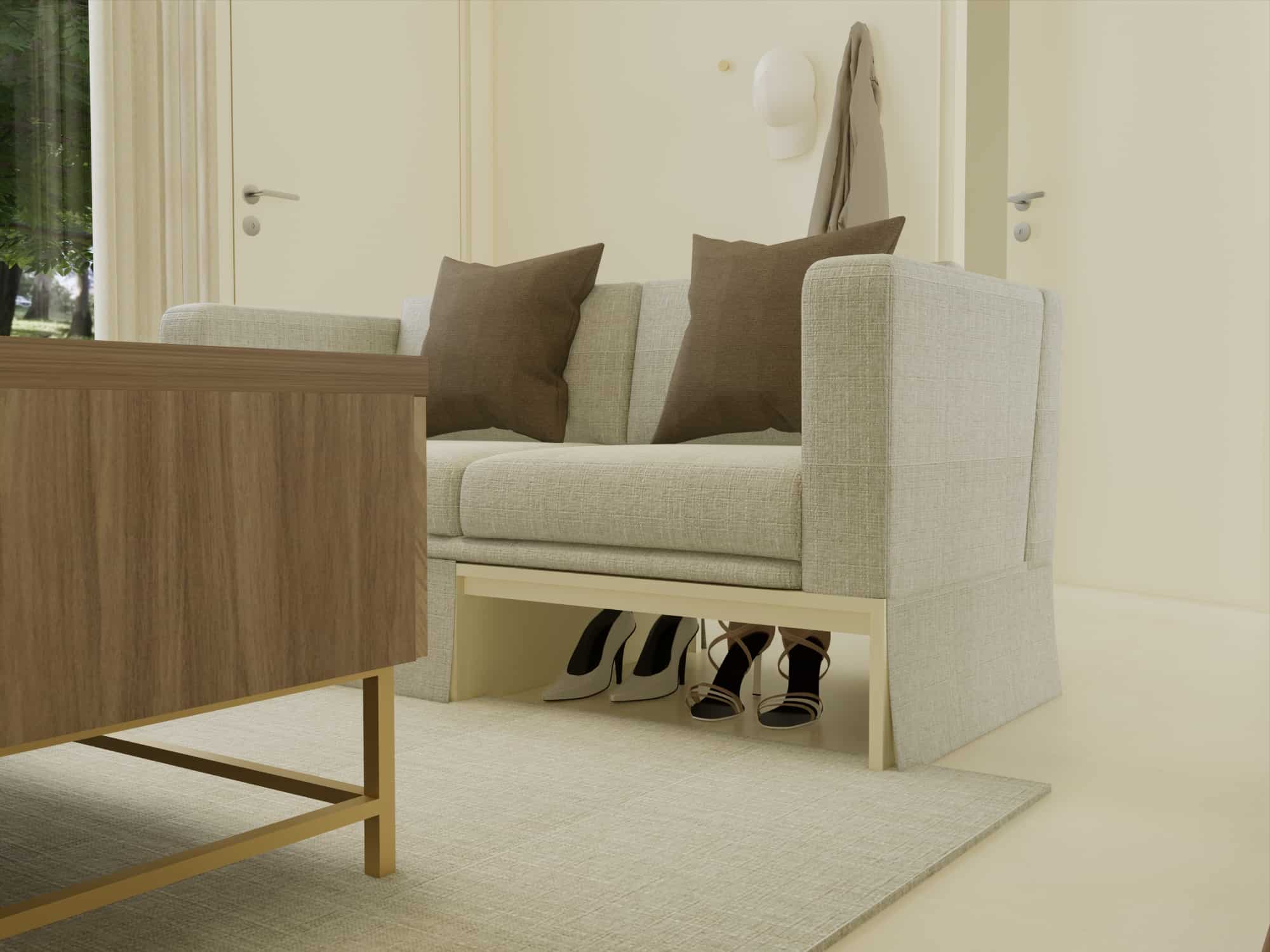Storage under Sofa 2