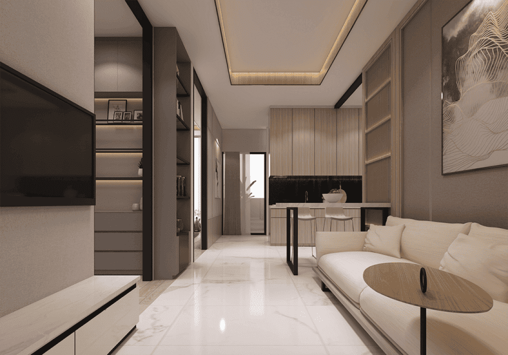 desain ruangan apartemen gaya jepang