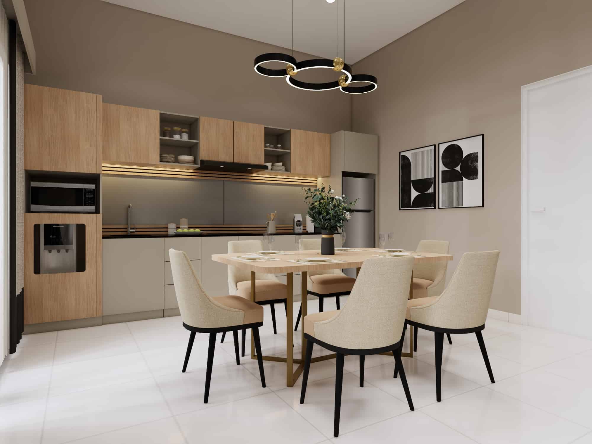 Dining kitchen