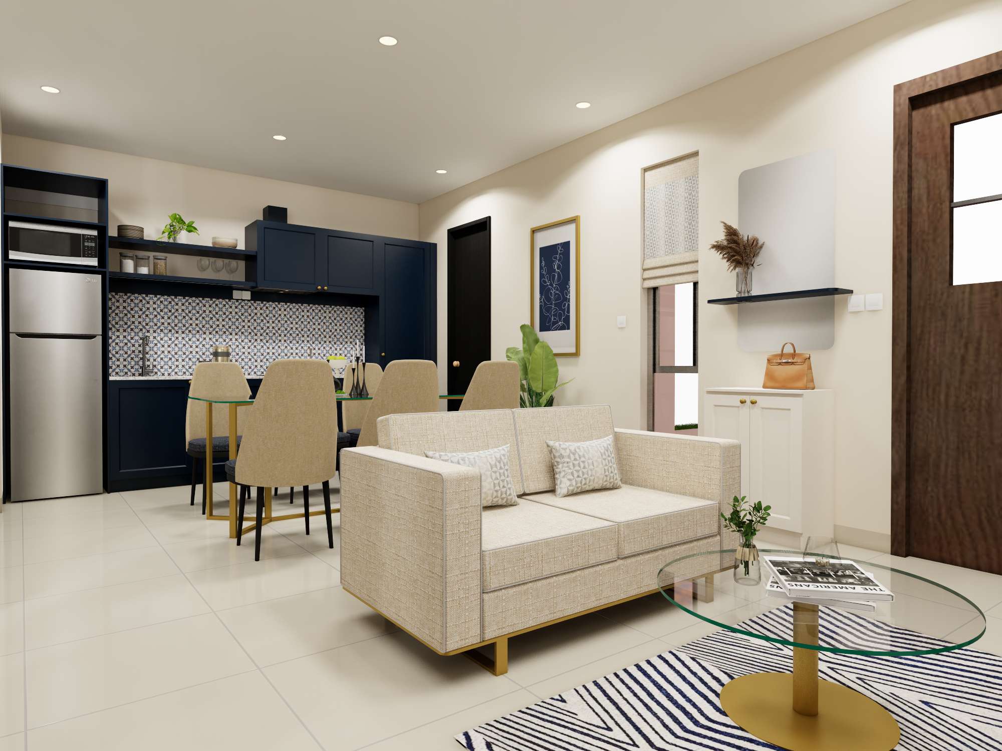 LIVING DINING