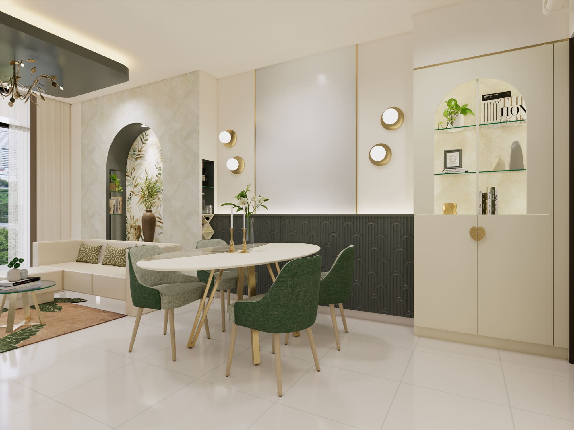Clayson - 2BR - LIVING DINING 1