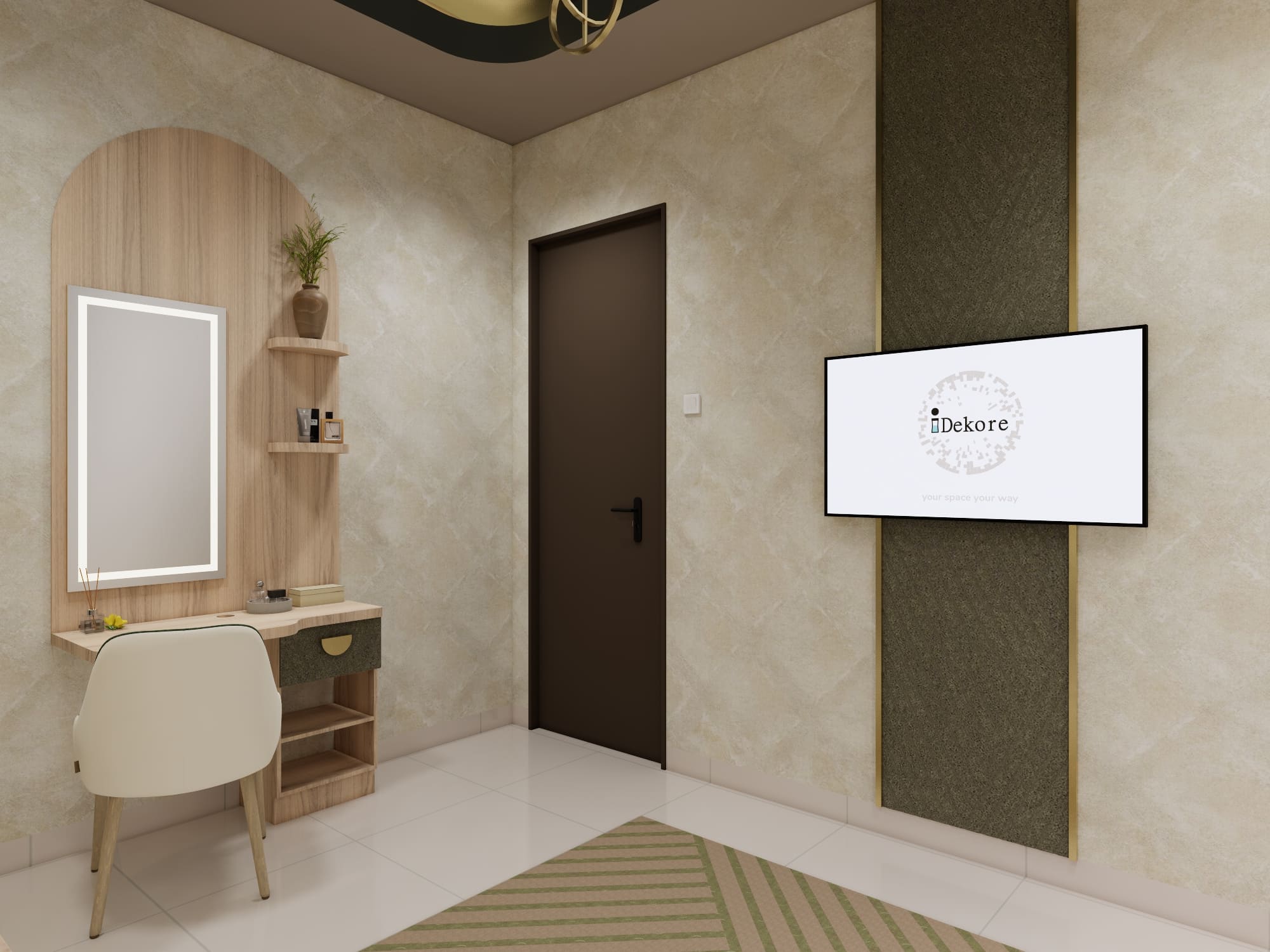 Clayson - 2BR - MBR DRESSING TV
