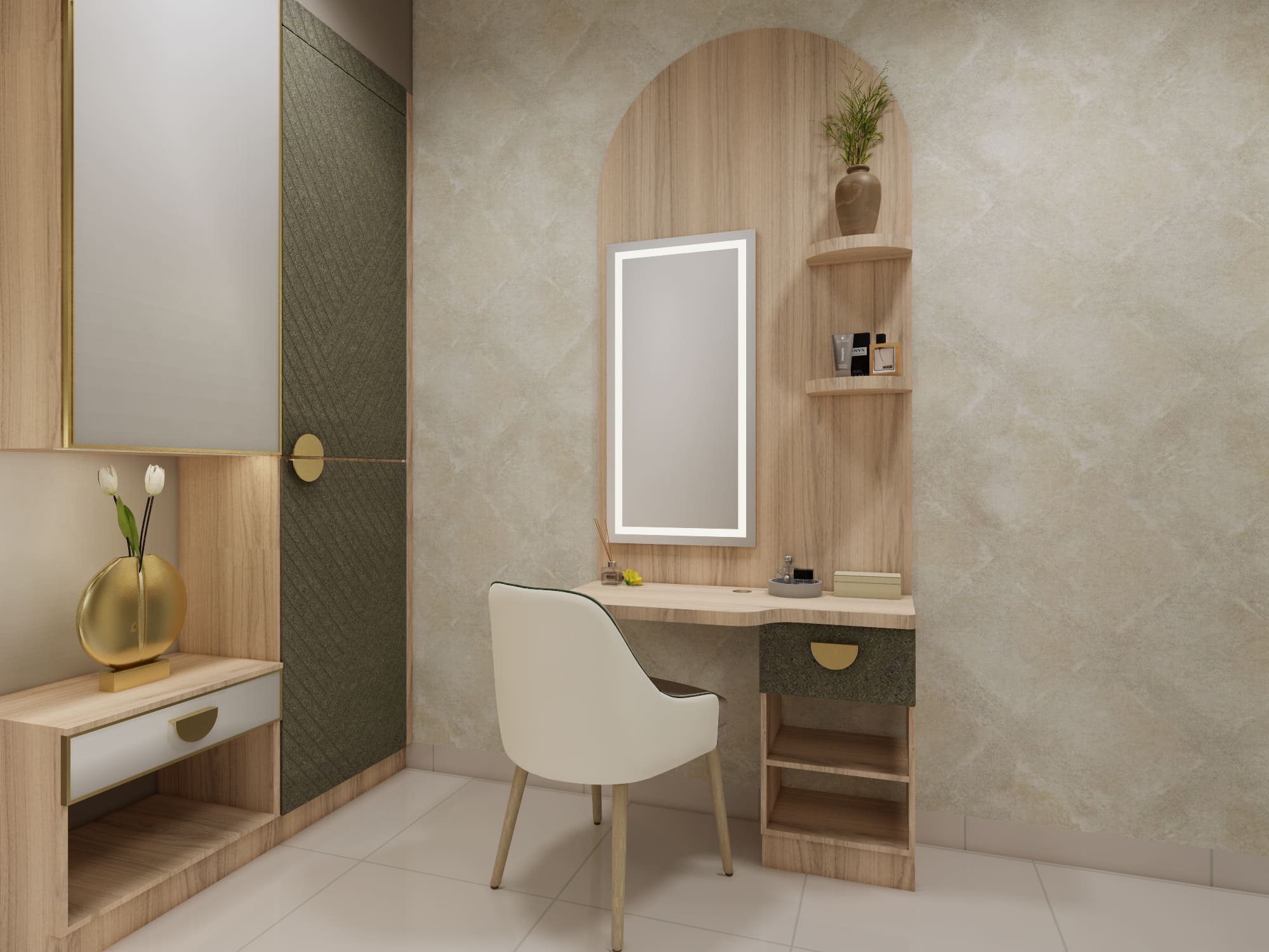 Clayson - 2BR - MBR DRESSING