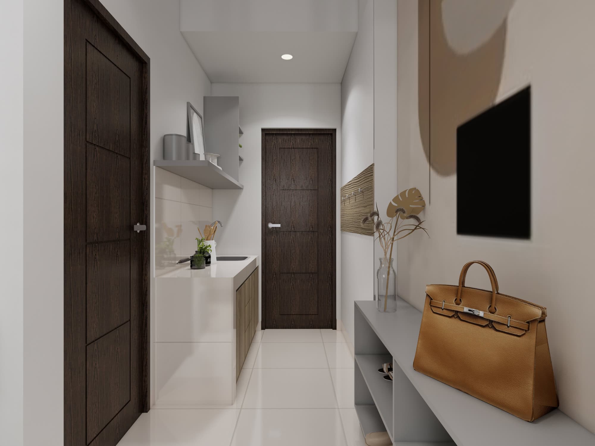 Suncity Residence - studio - ENTRANCE