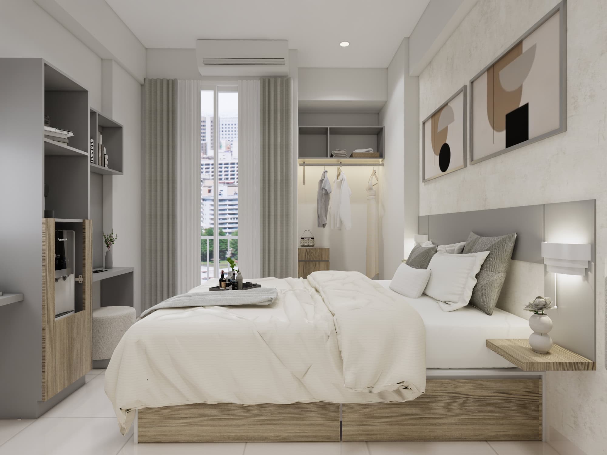 Suncity Residence - studio - SIDE BR 1
