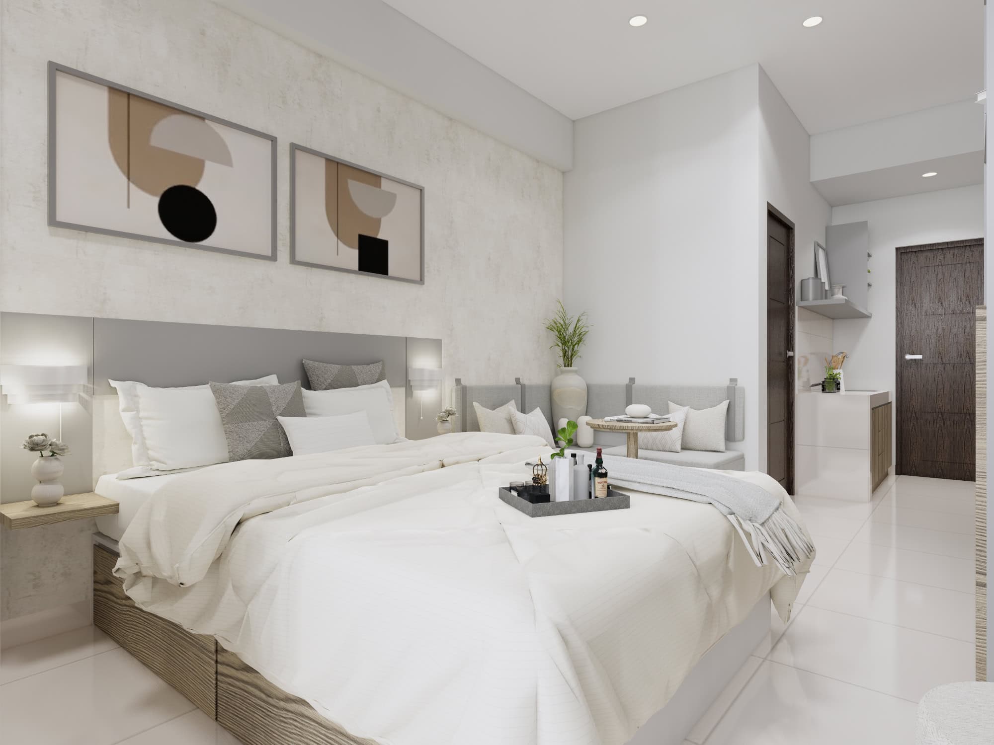 Suncity Residence - studio - SIDE BR 2