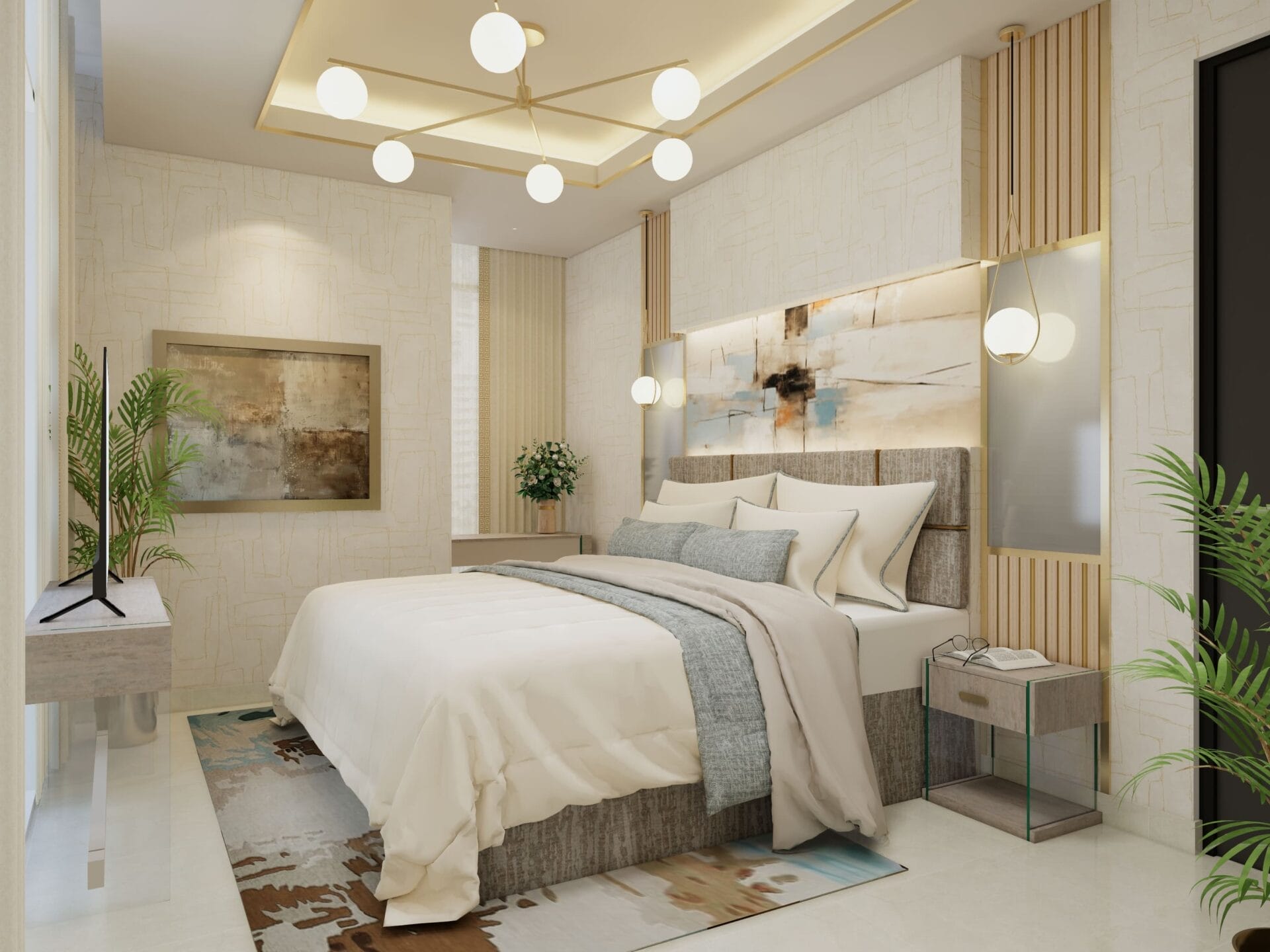 Teh Lancaster - 3BR - MBR BED