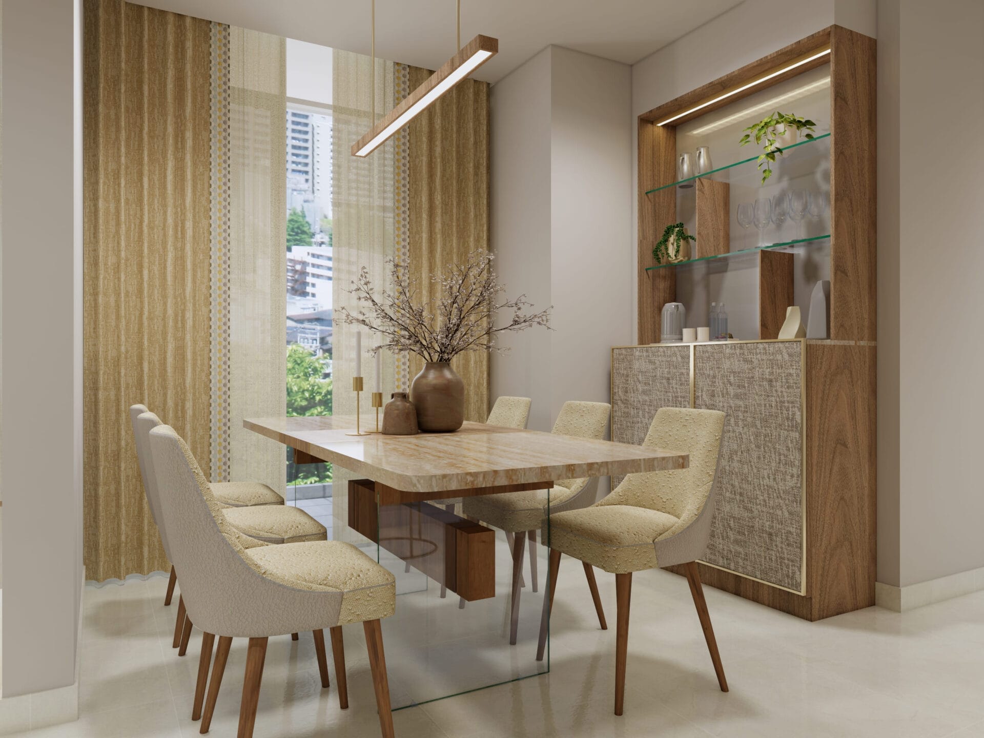 Teh Lancaster - 3BR - dining