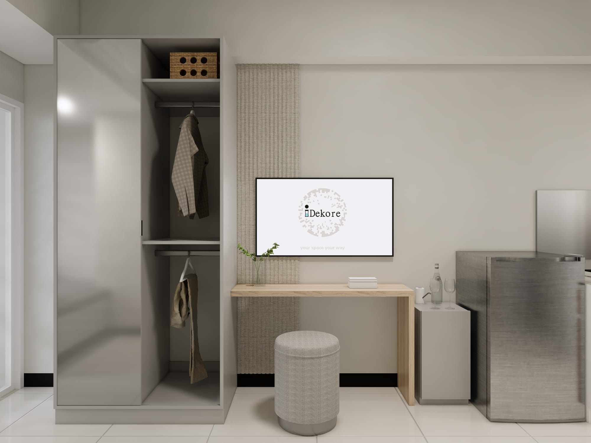 Westown View - Studio - Desain 3 - tv cab