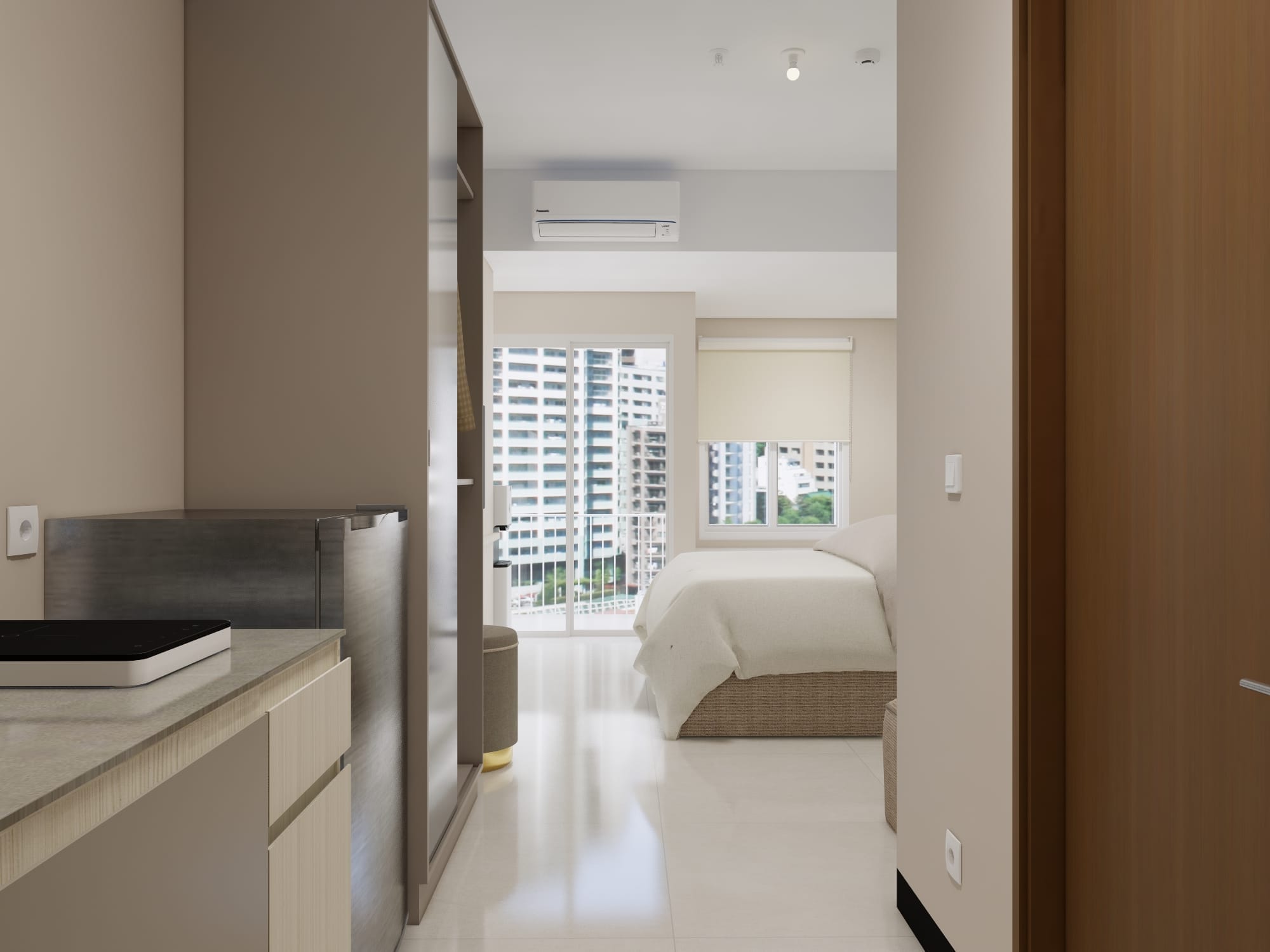 Westown View - Studio - Desain 4 - ENTRANCE