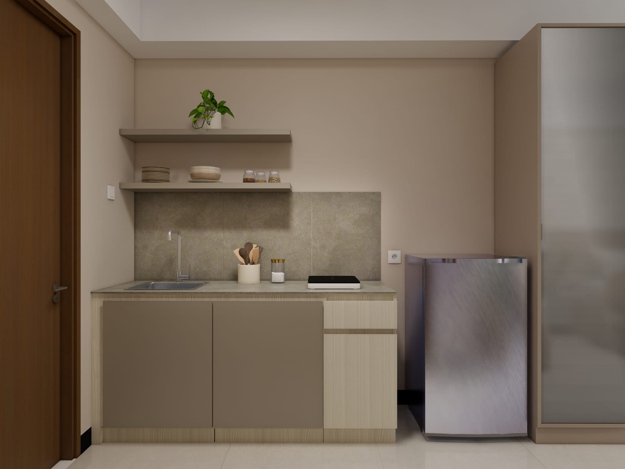 Westown View - Studio - Desain 4 - KITCHEN