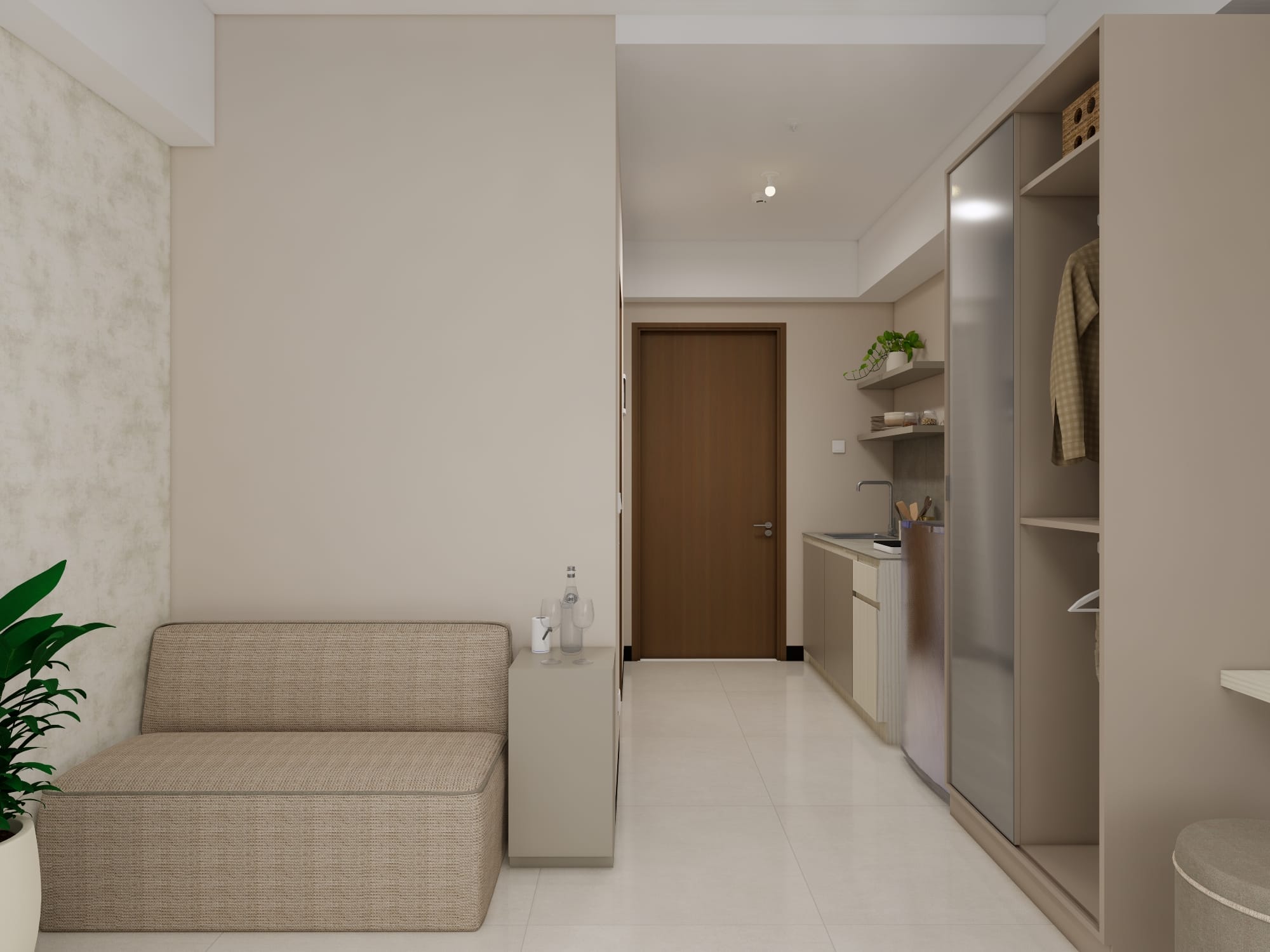 Westown View - Studio - Desain 4 - SOFA B