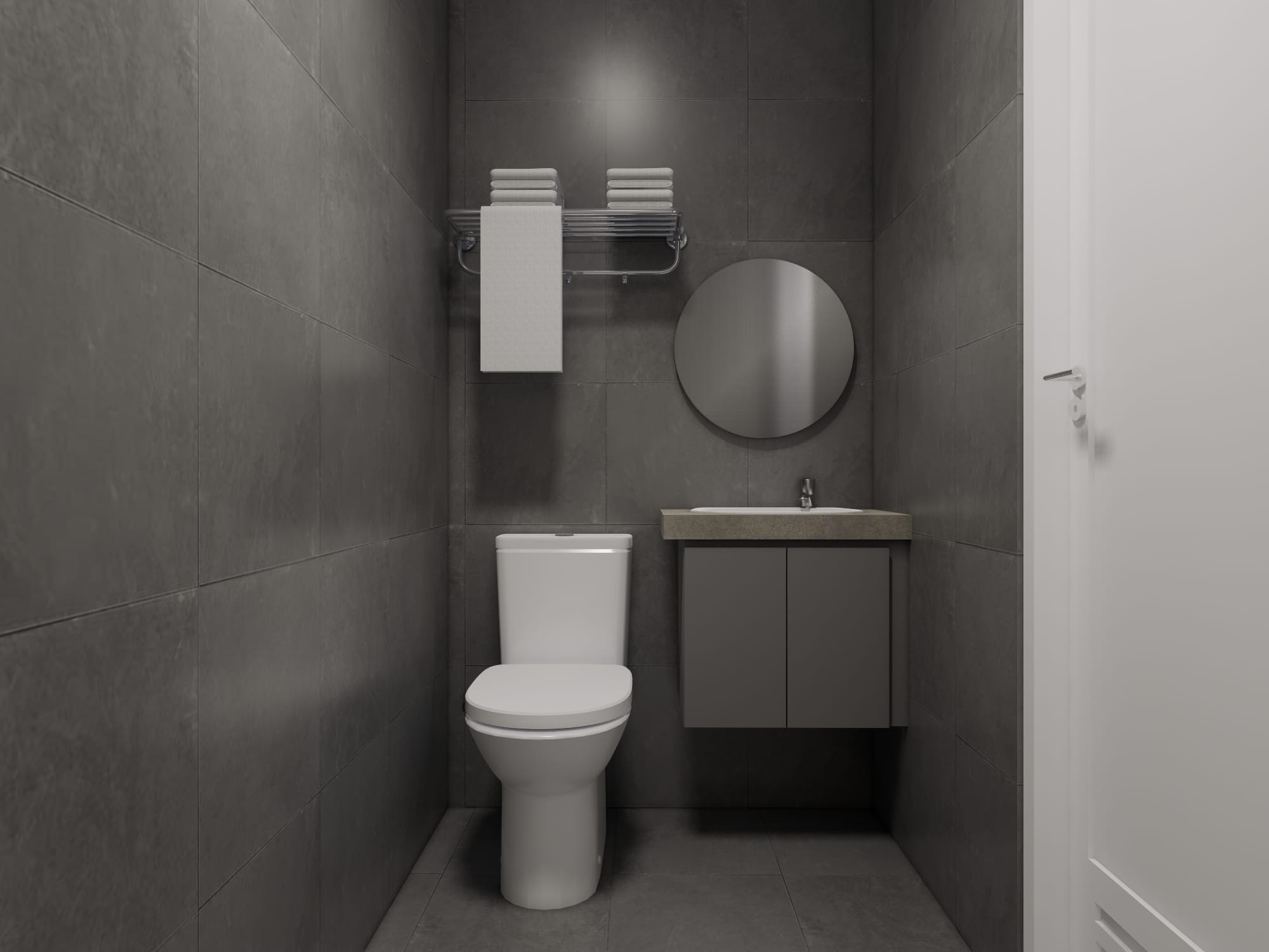 Westown View - Studio - Desain 4 - bath