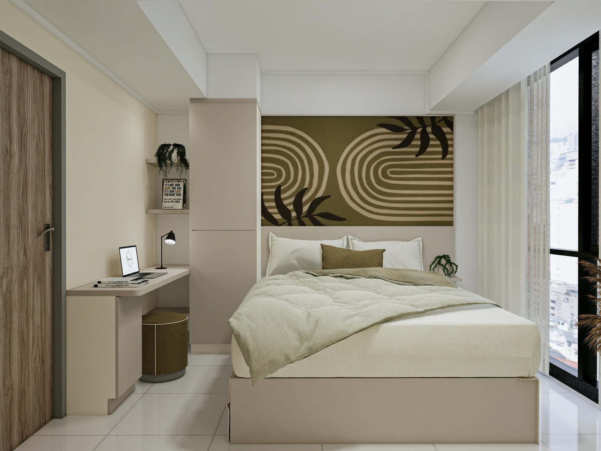 Menara Jakarta - 2BR - 2nd bed front