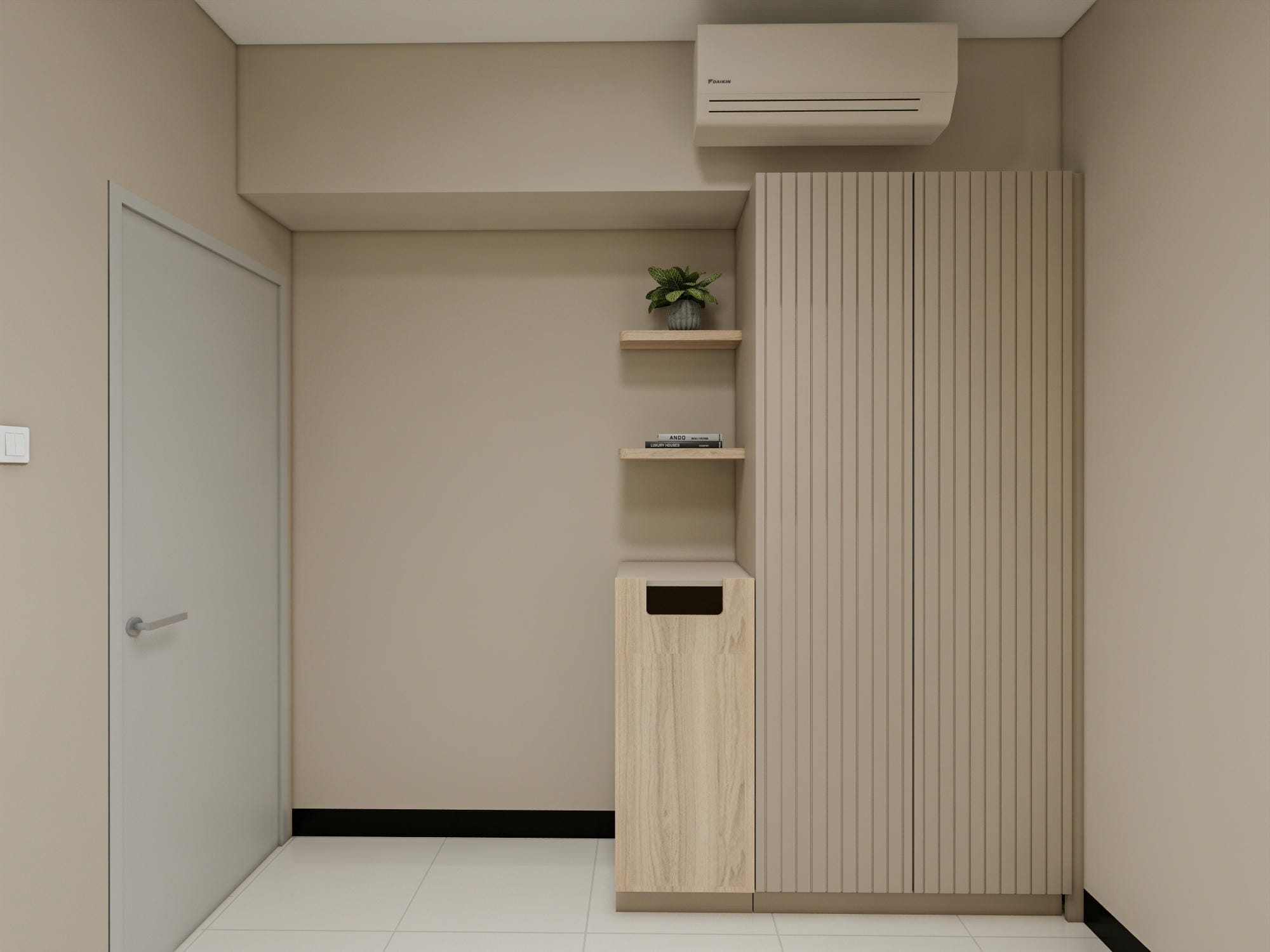 Anderson - 2BR - Desain 3 - wardrobe