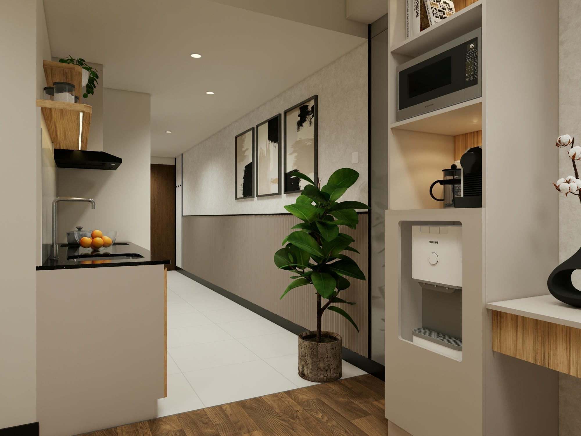 Branz Mega Kuningan - Studio - Desain 1 - ENTRANCE VIEW