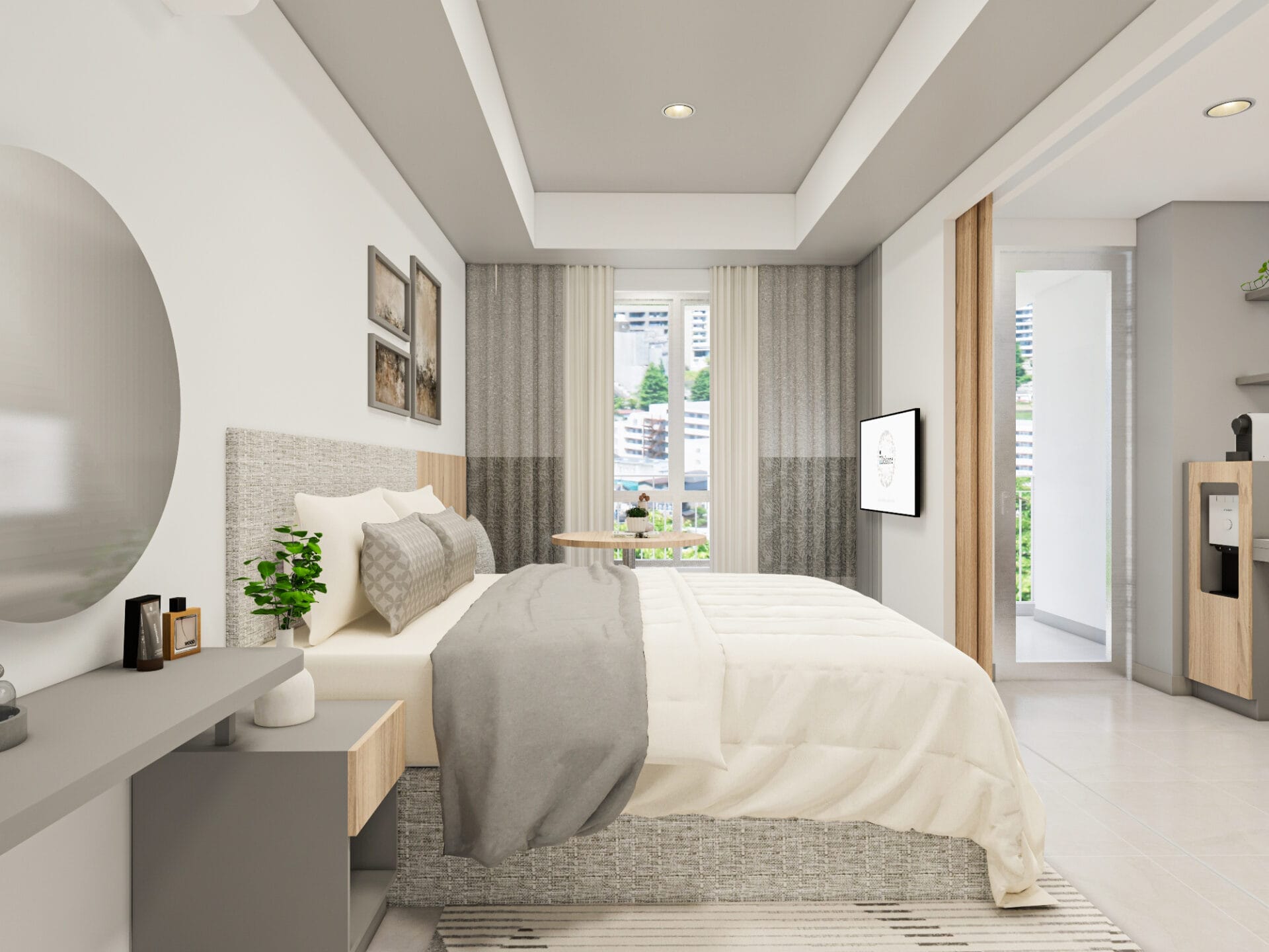 Antasari Place - 1BR - Desain 1 - BED SIDE