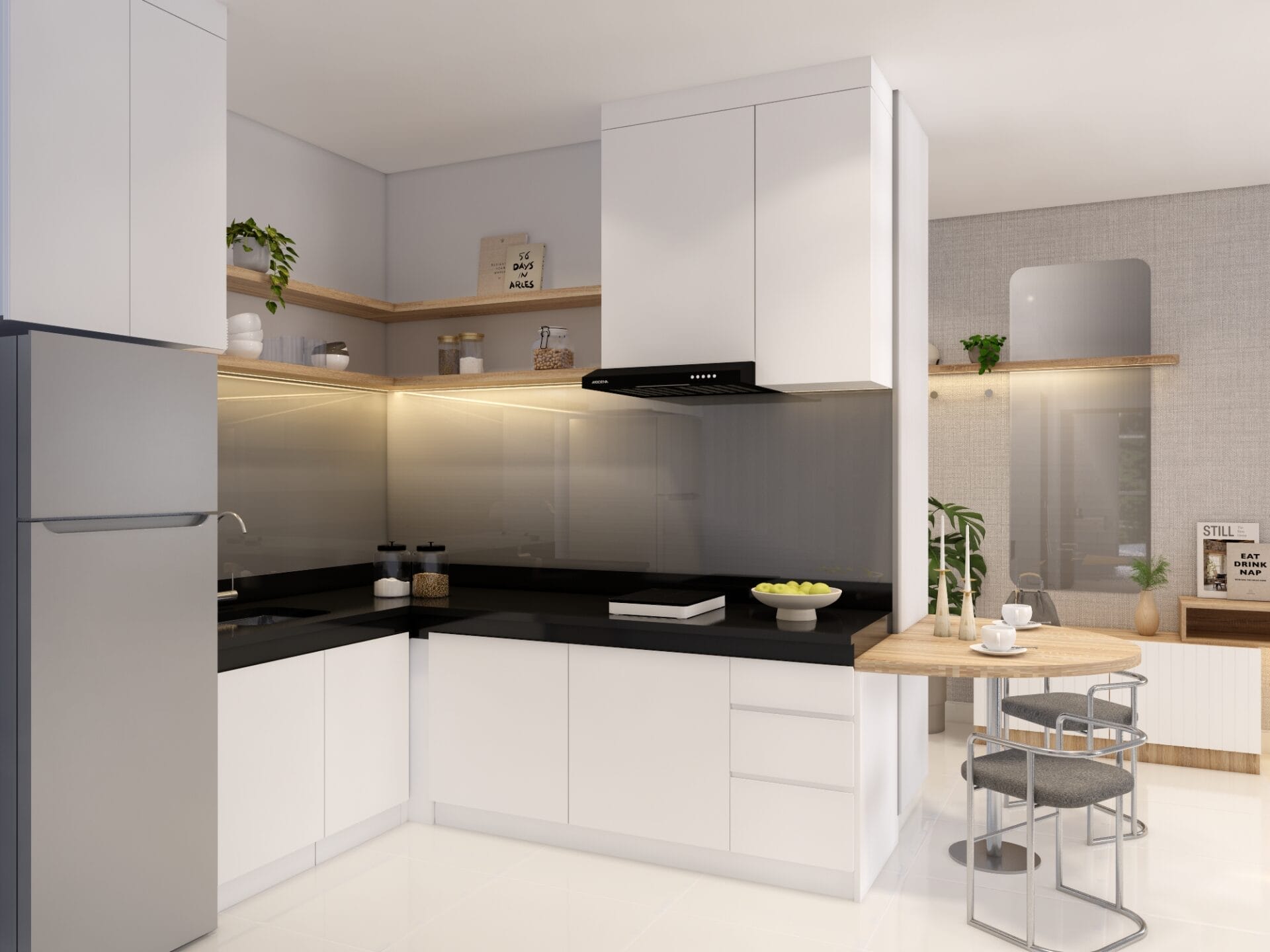 Ciputra International - 2BR - Desain 1 - KITCHEN