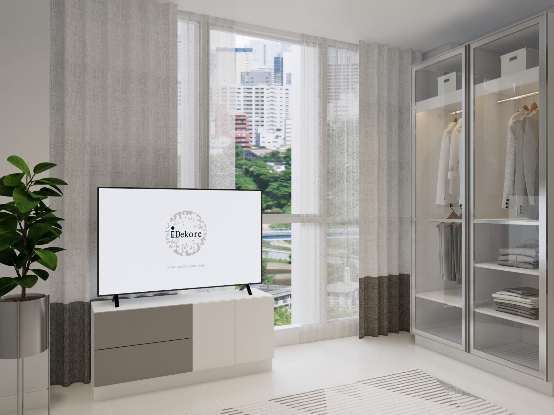 Ciputra International - 2BR - Desain 1 - MBR TV CAB 1