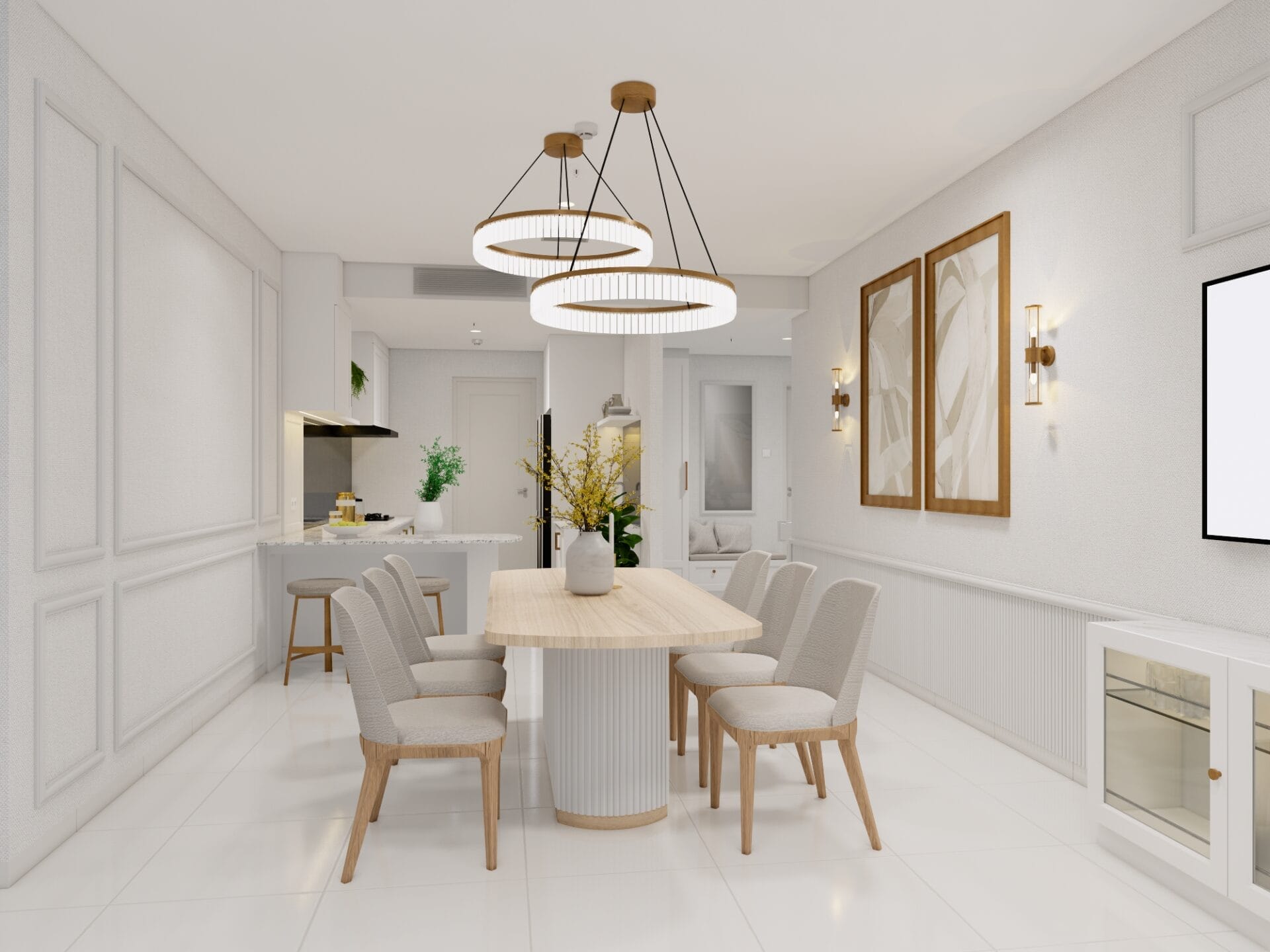 Regatta - 3BR - Desain 1 - DINING 2