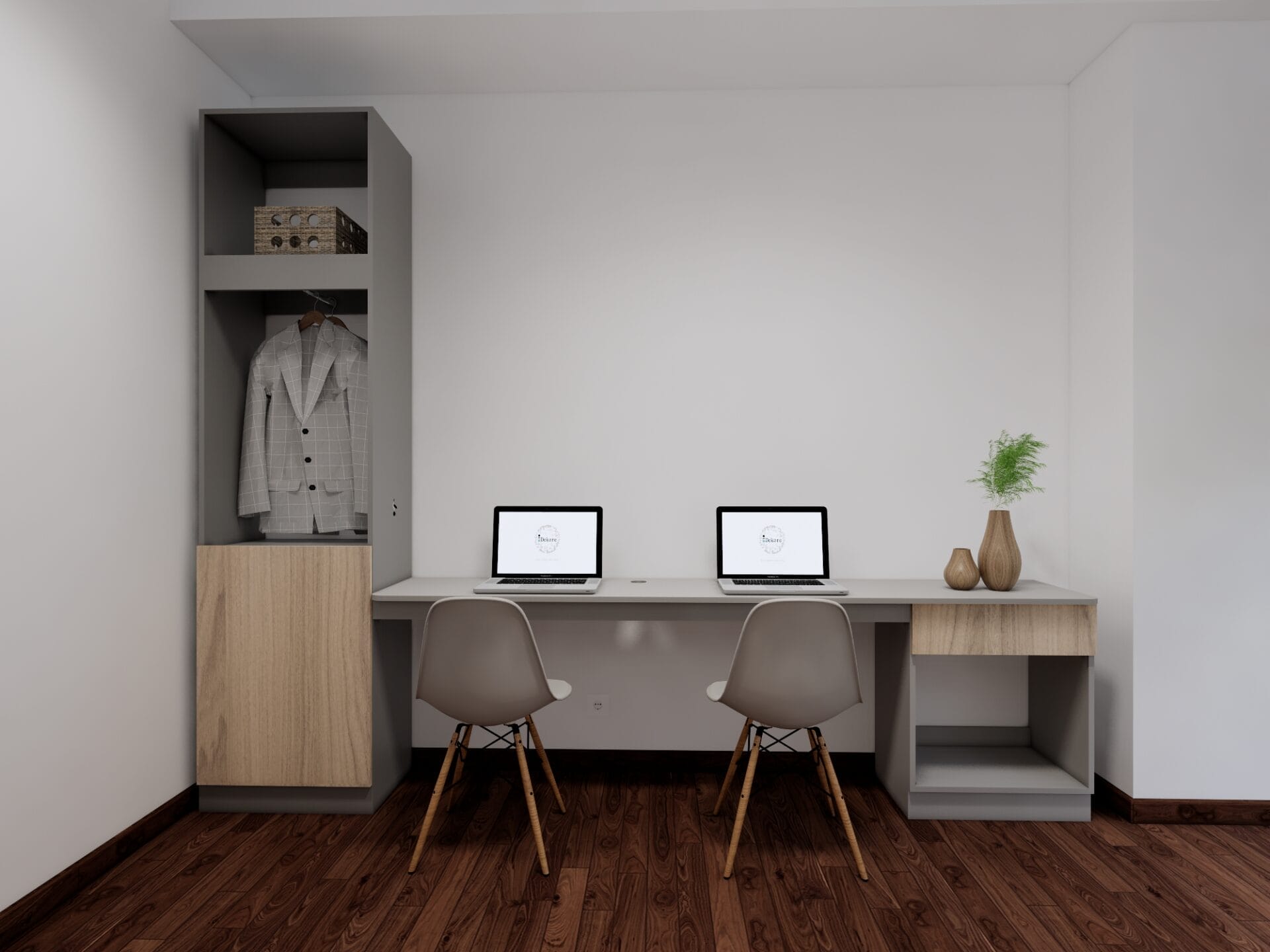 Wang Residence - 3BR - Desain 1 - WORKING ROOM