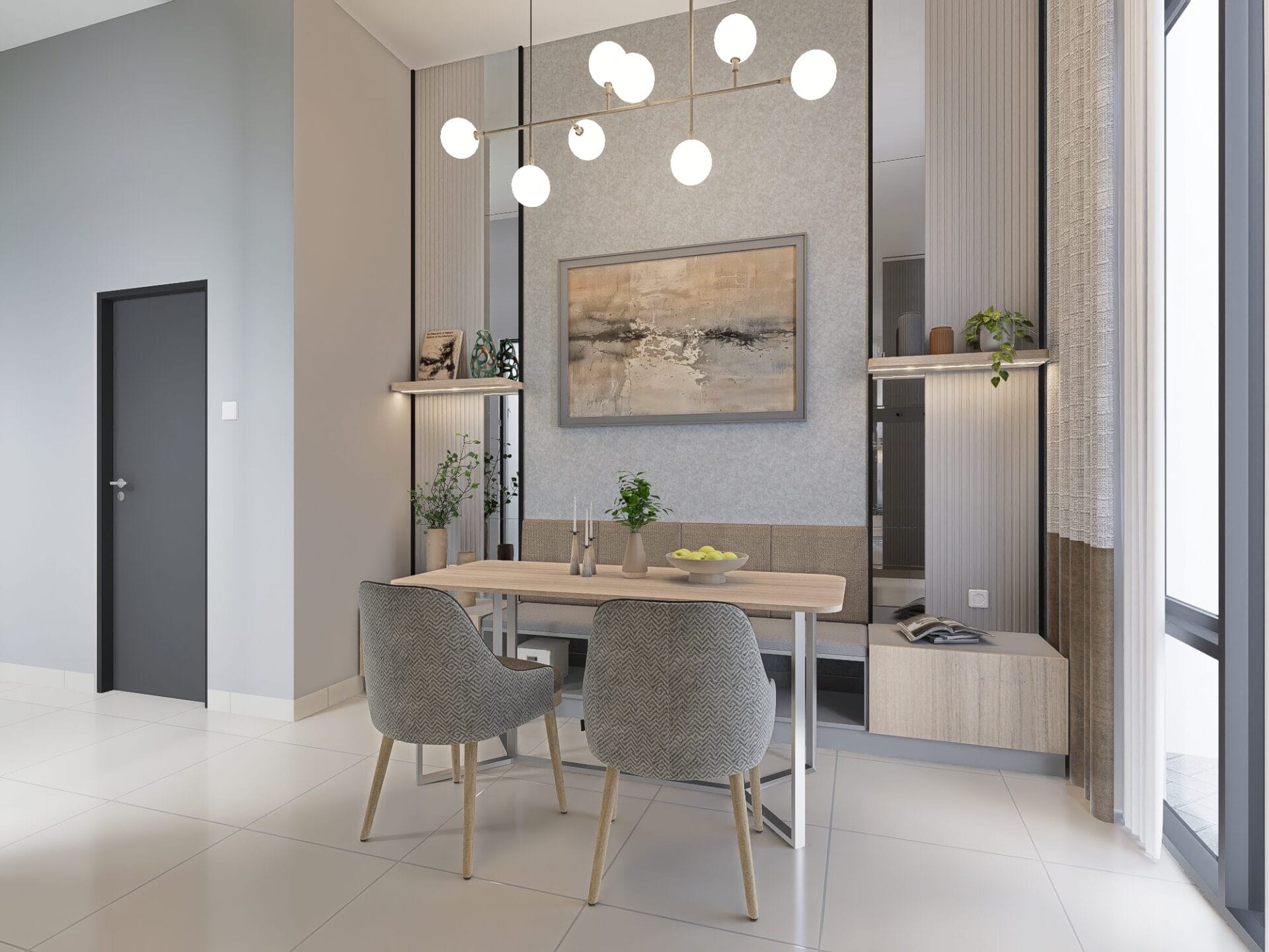 Eastern Spring - 4BR - Tipe Attic - Desain 1 - dining 2