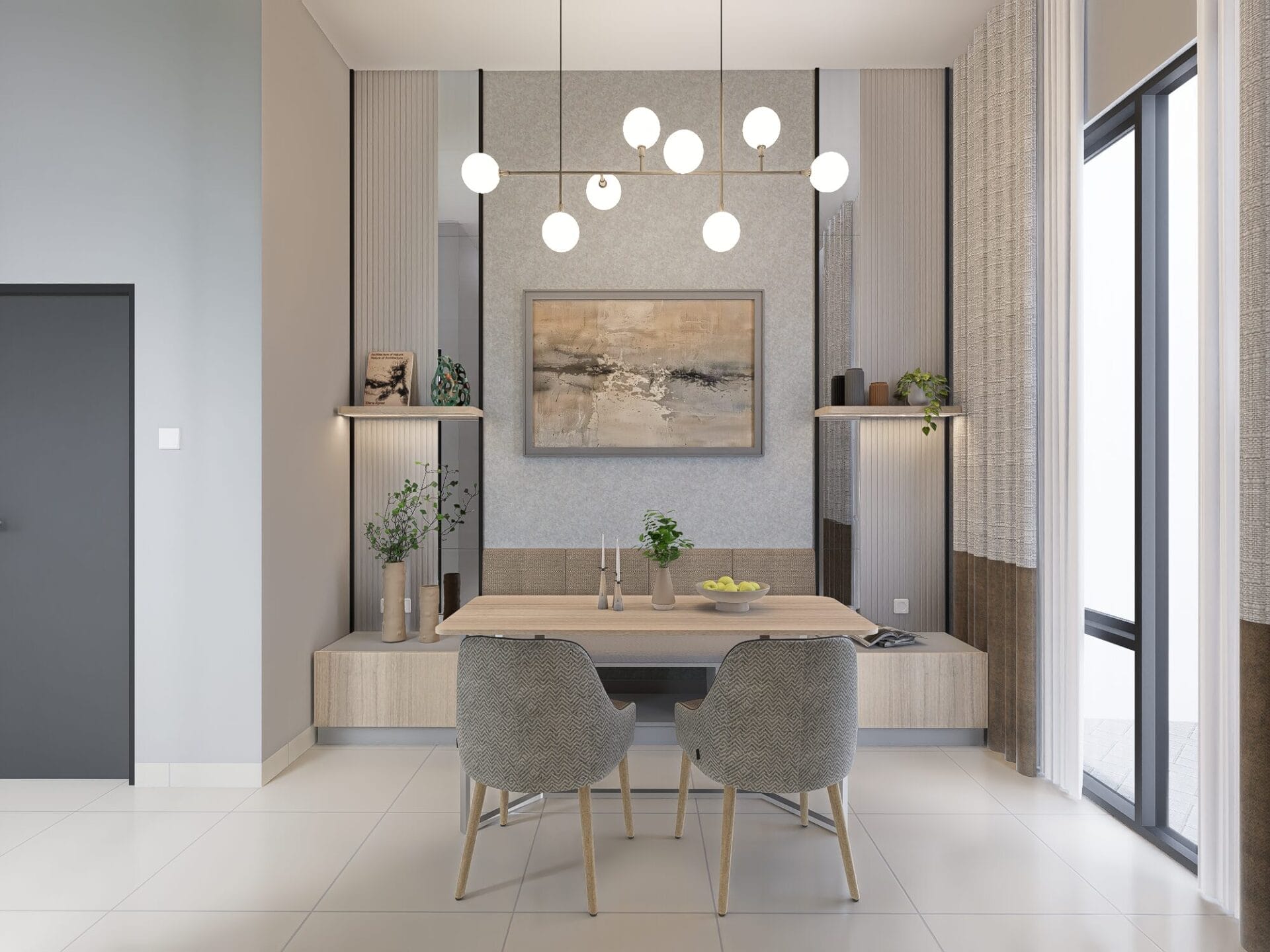 Eastern Spring - 4BR - Tipe Attic - Desain 1 - dining