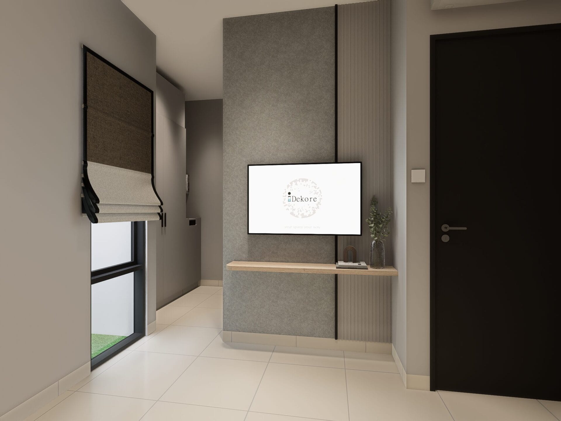 Eastern Spring - 4BR - Tipe Attic - Desain 1 - mbr tv cab