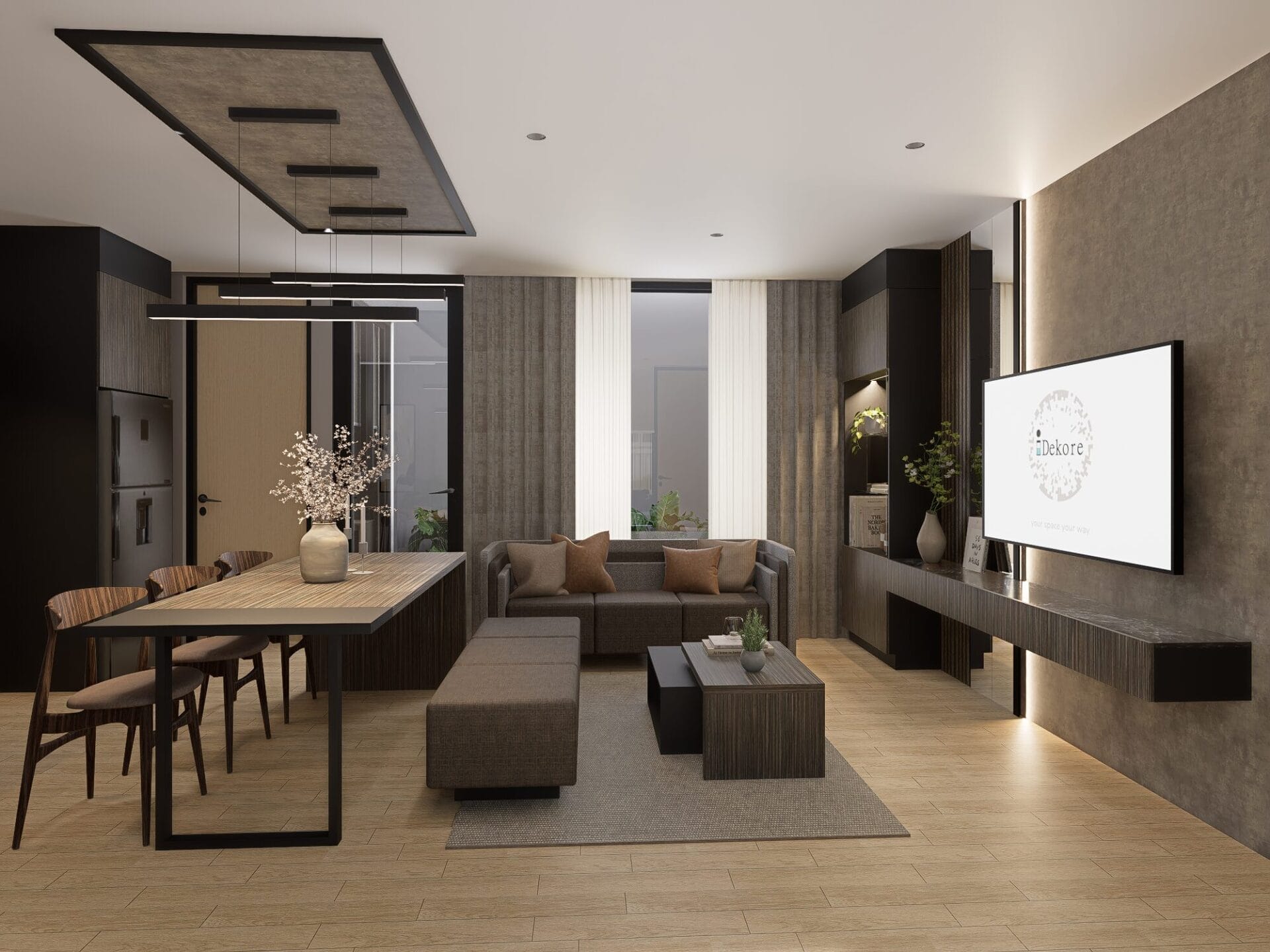 Amega Westparc - 3BR - Six Series - 743 - LIVING 2