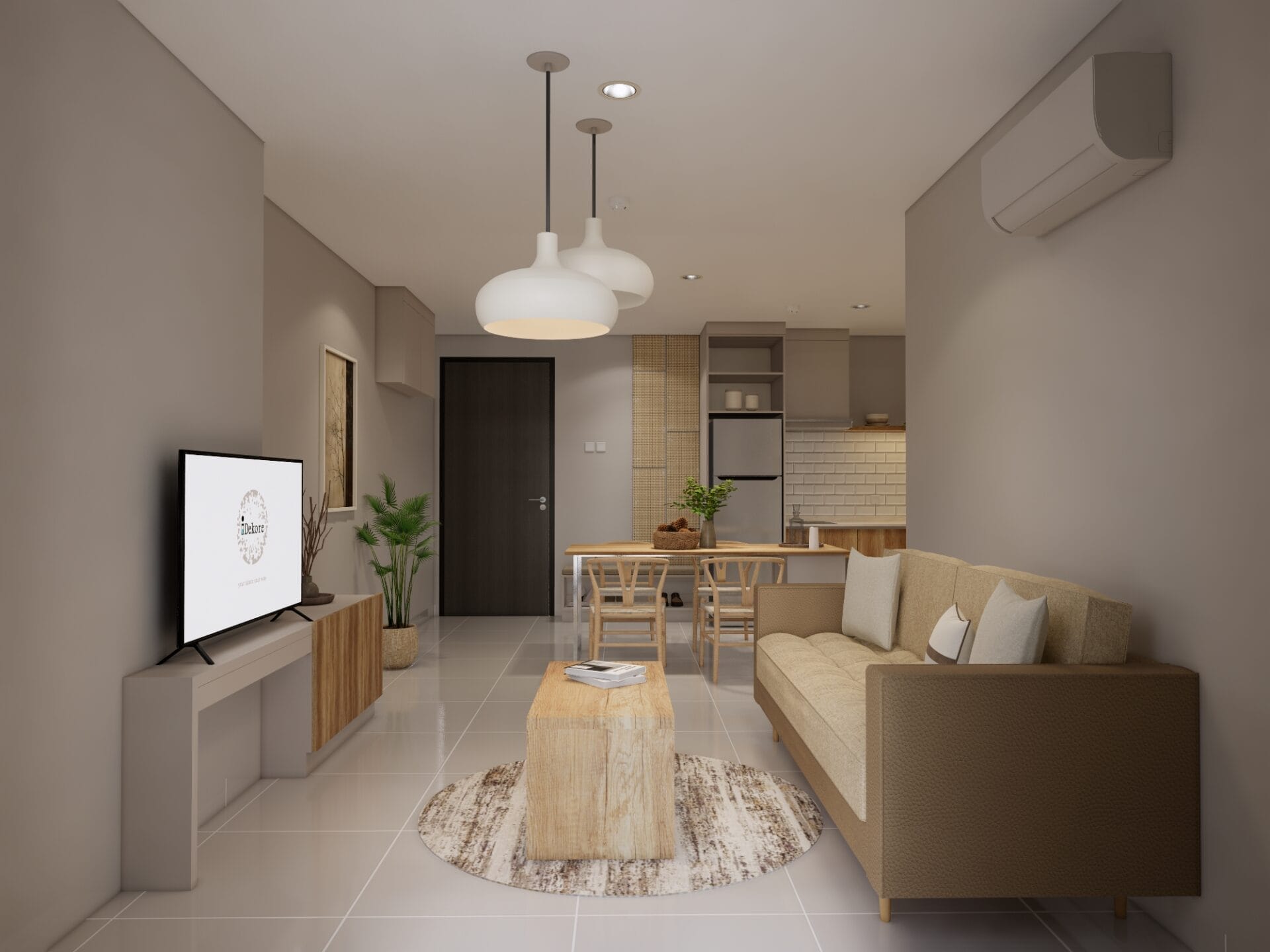Praxis - 2BR - 2803 - LIVING 2