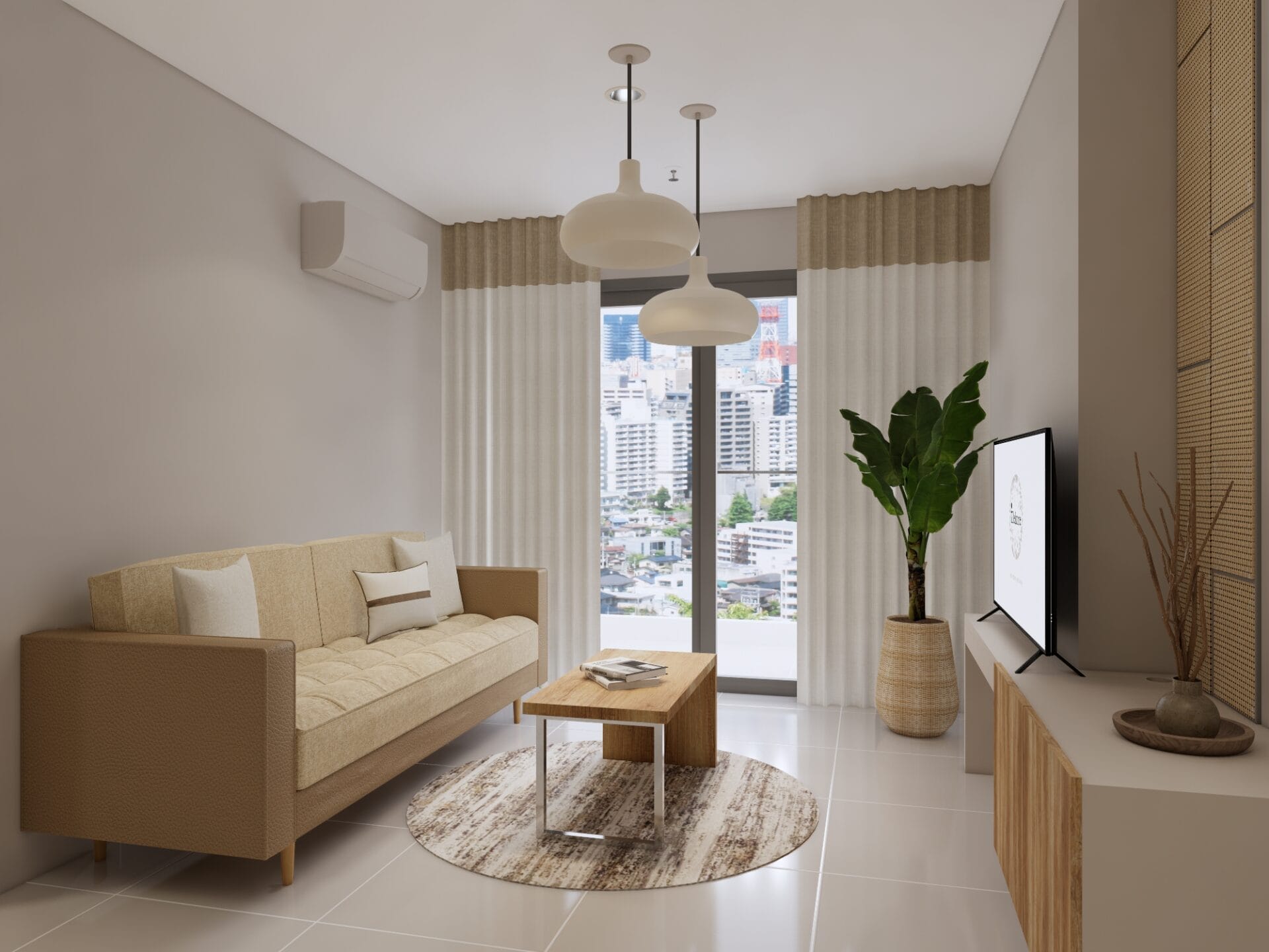Praxis - 2BR - 2803 - LIVING