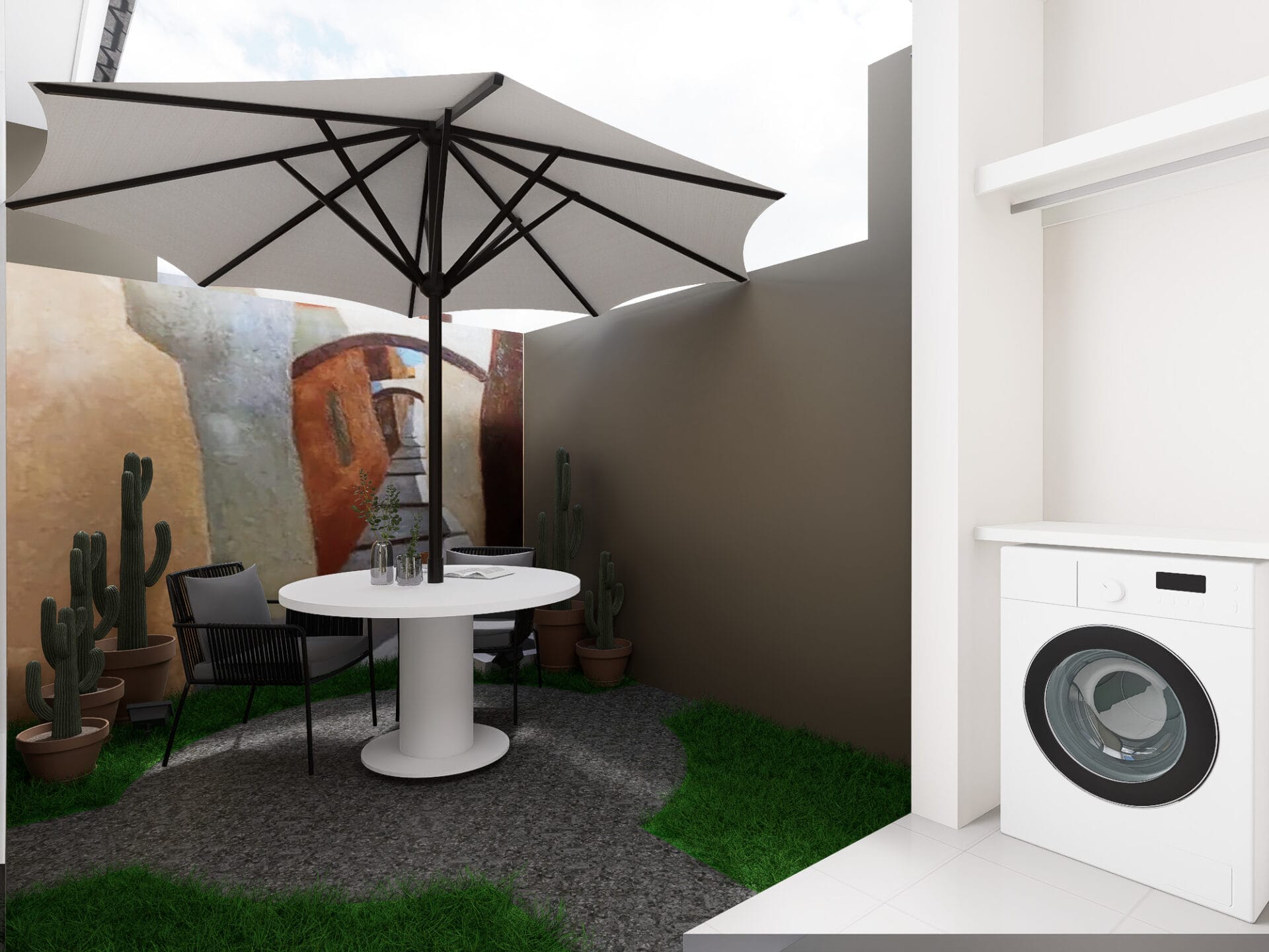 Citra Garden - 2BR - Desain 1 - OUTDOOR