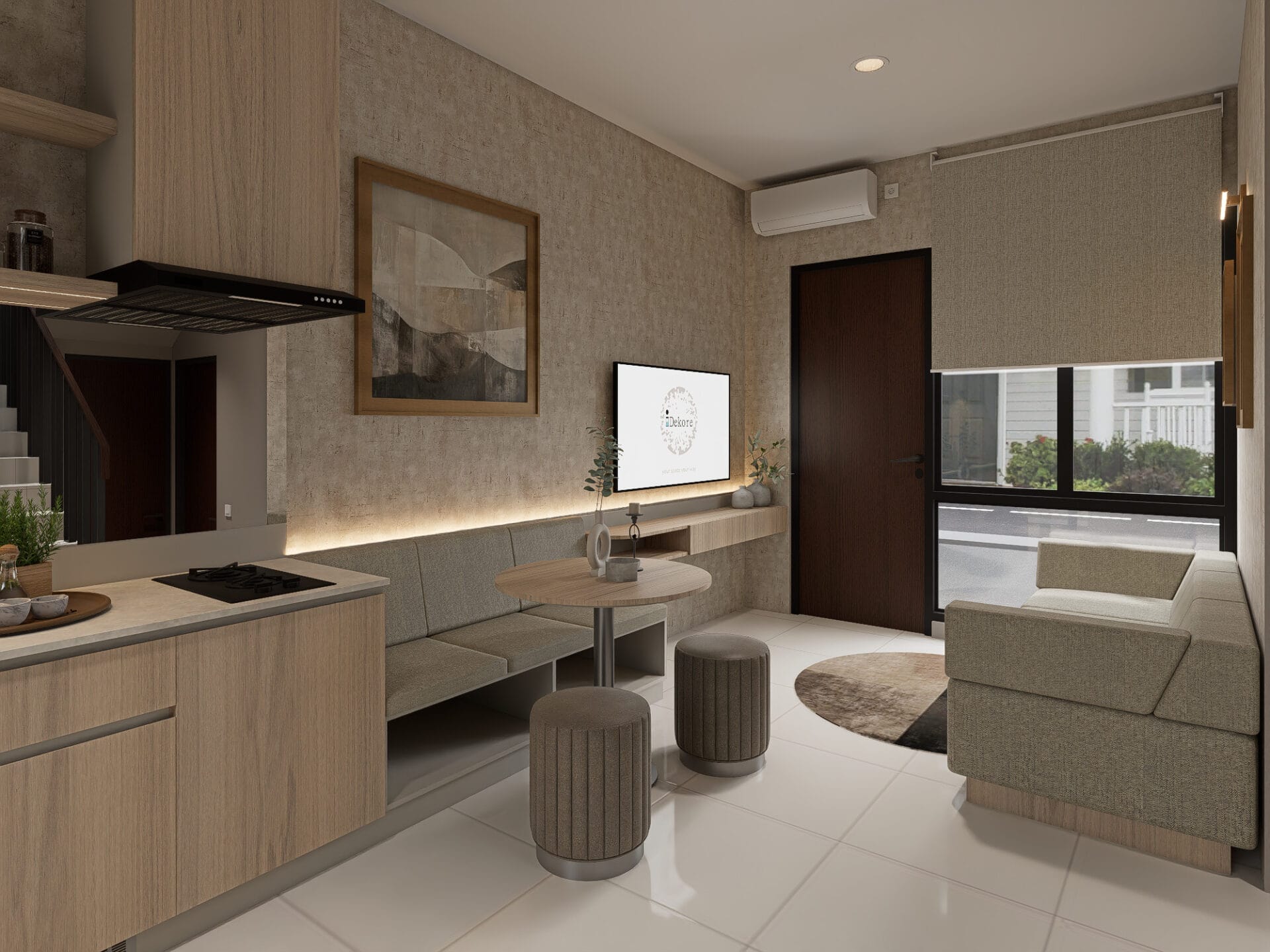 Citra Garden - 3BR - Desain 2 - Basic - DINING
