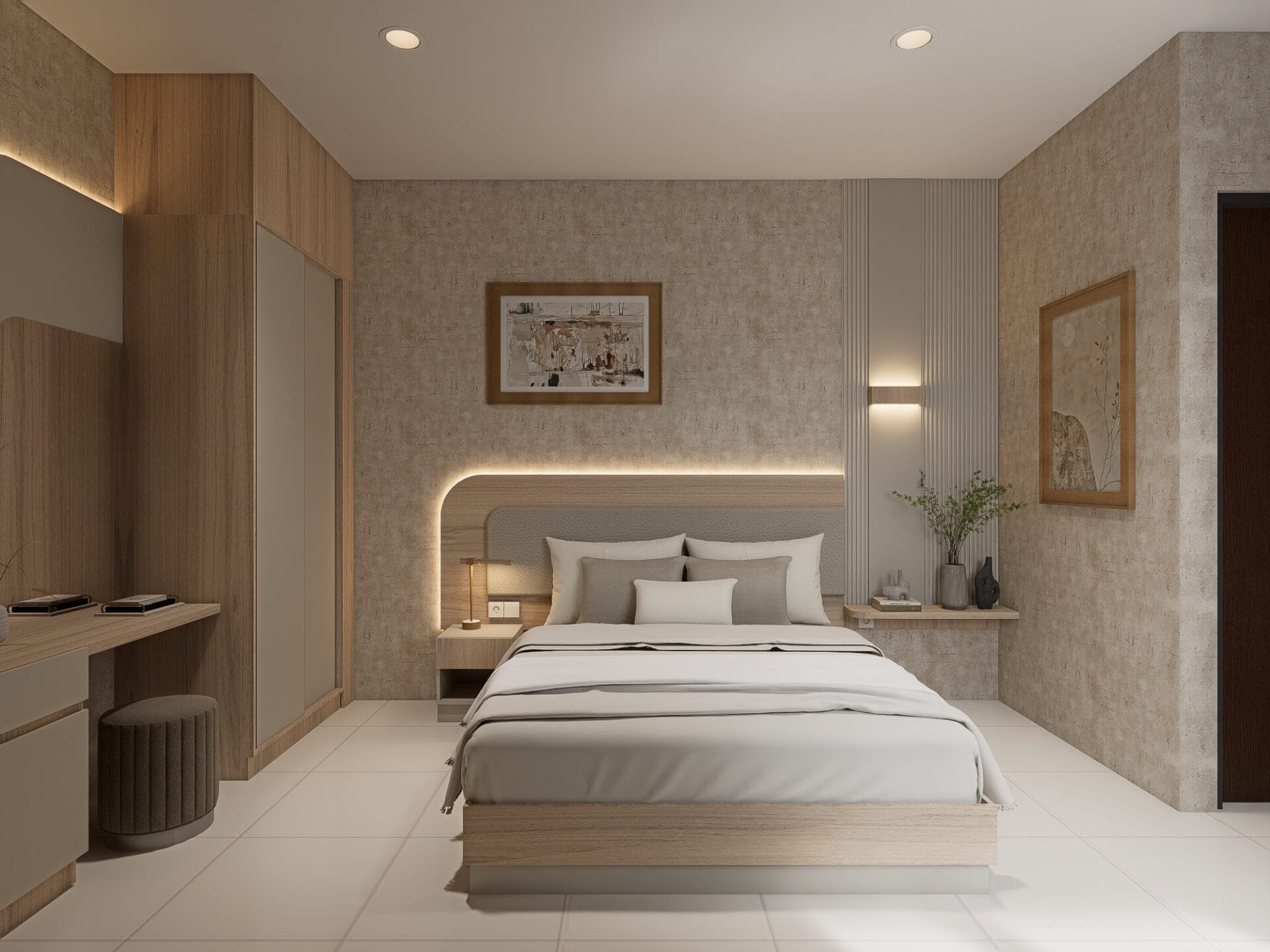 Citra Garden - 3BR - Desain 2 - Basic - MBR 1