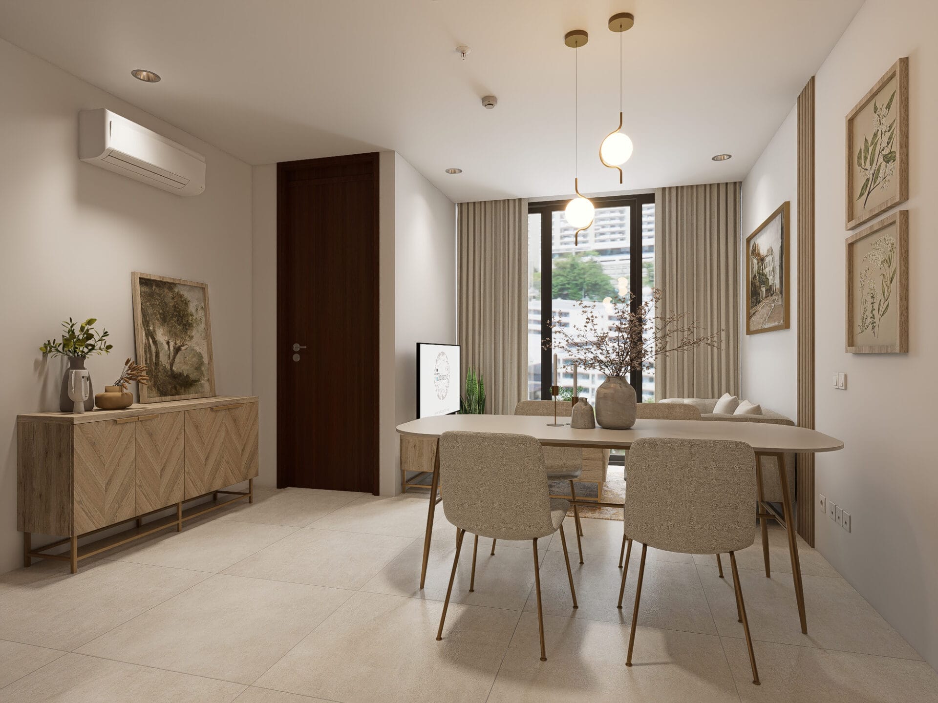 The Rosebay - 2BR - Paket Hemat - DINING LIVING