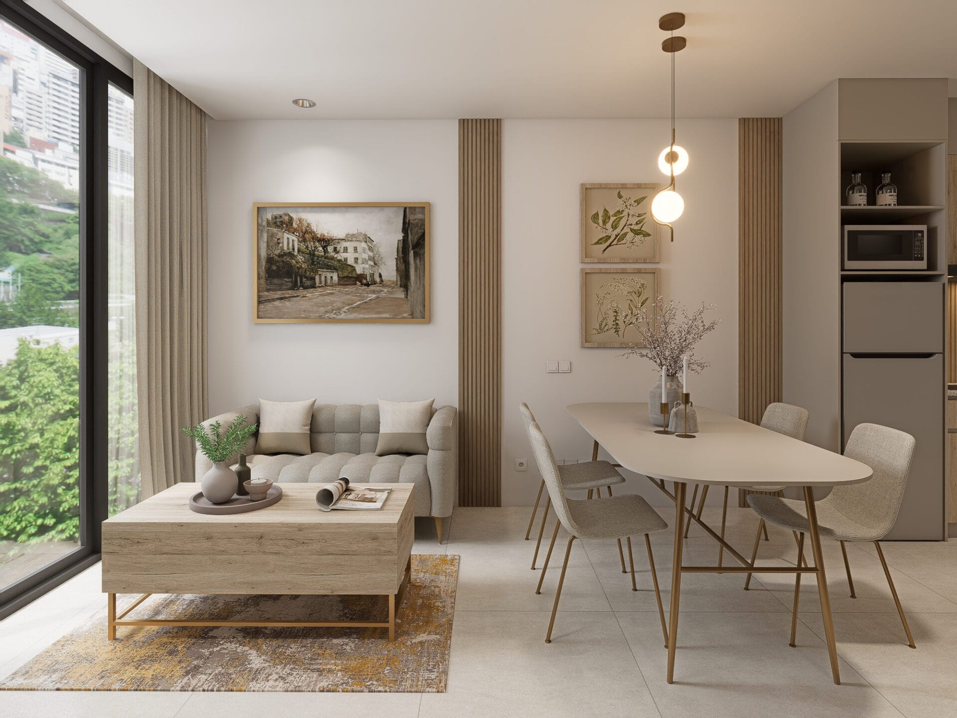 The Rosebay - 2BR - Paket Hemat - SOFA DINING