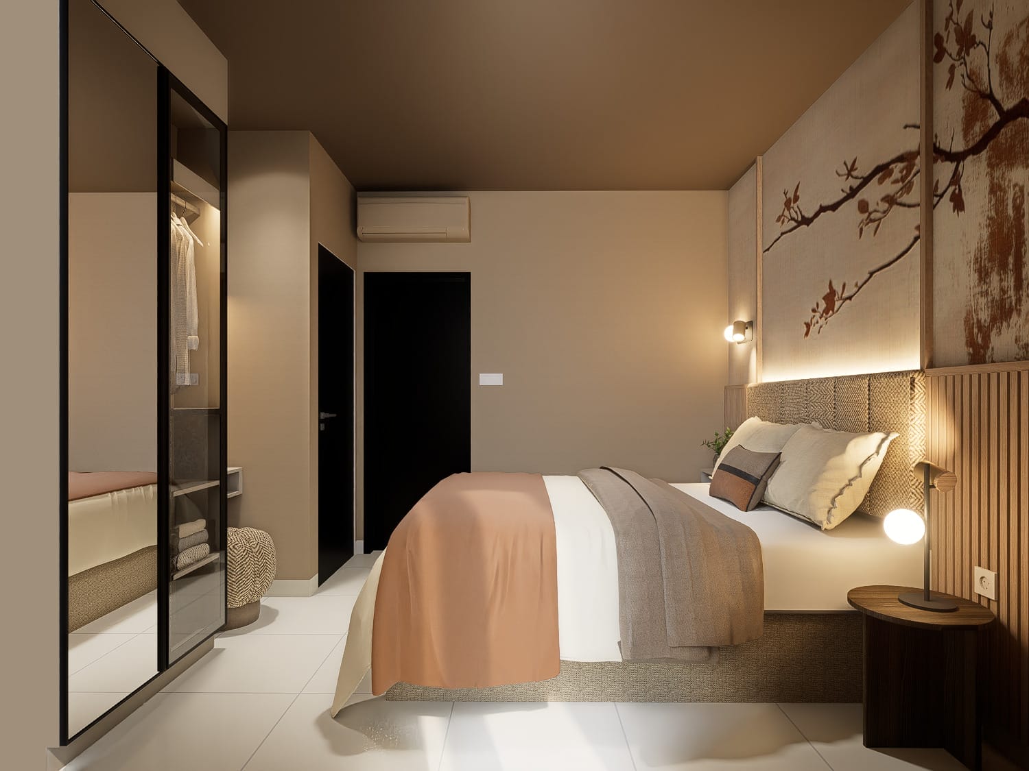 Darmo Graha Residence - 3BR - Desain 1 - MBR SIDE